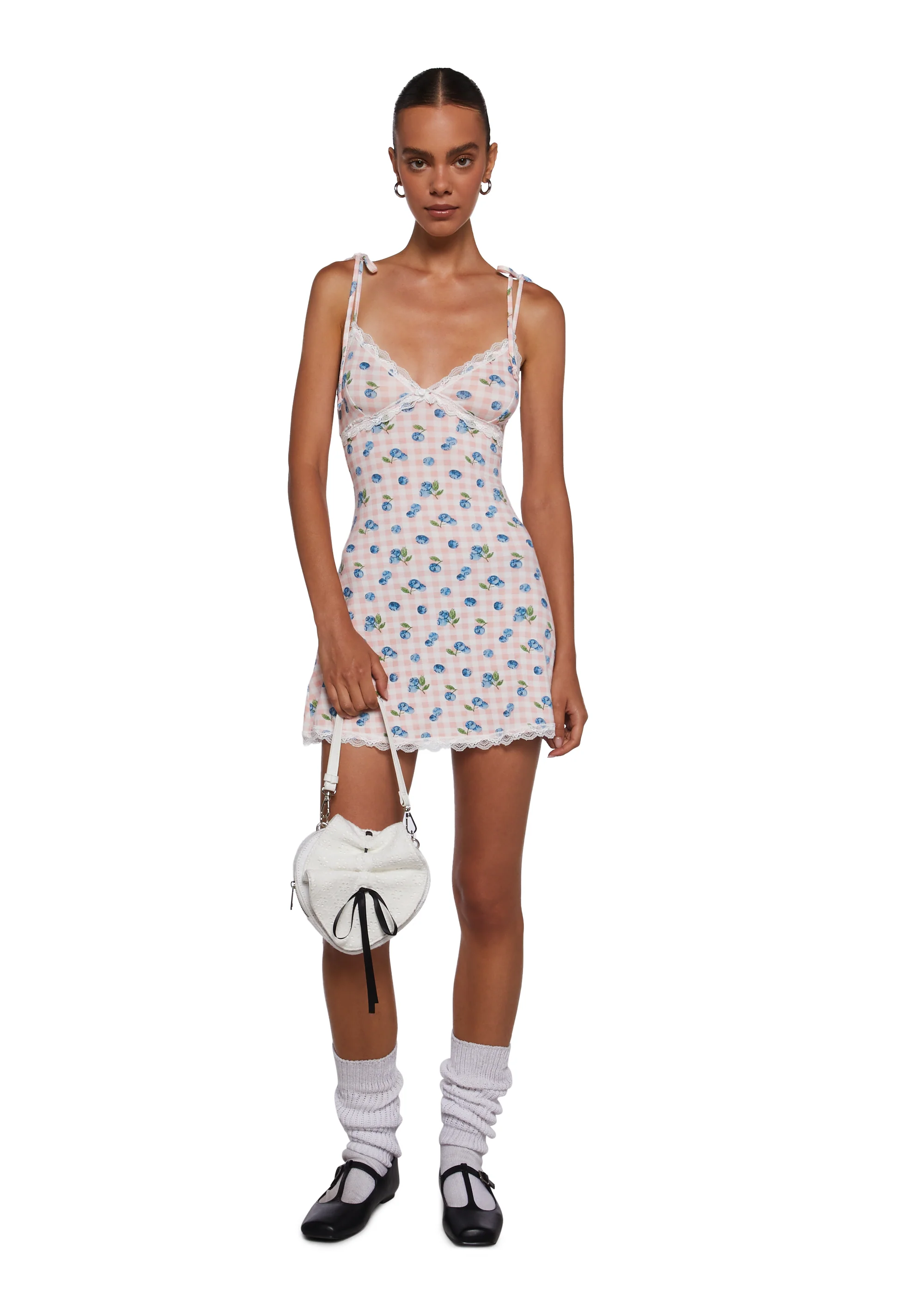 Sweet Sunset Mini Dress - Blue - Image 2