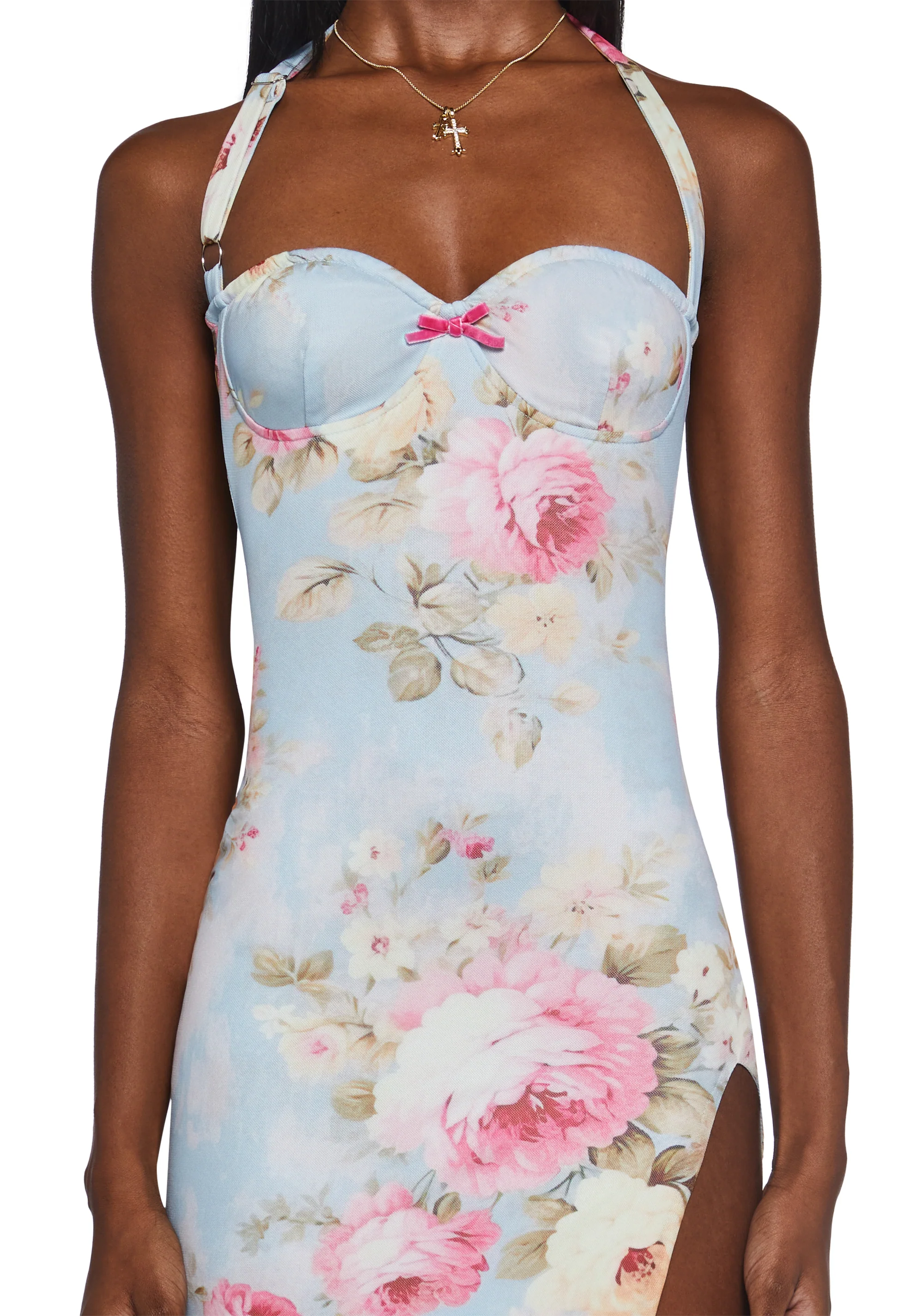 Romance Nights Floral Maxi Dress - Image 2