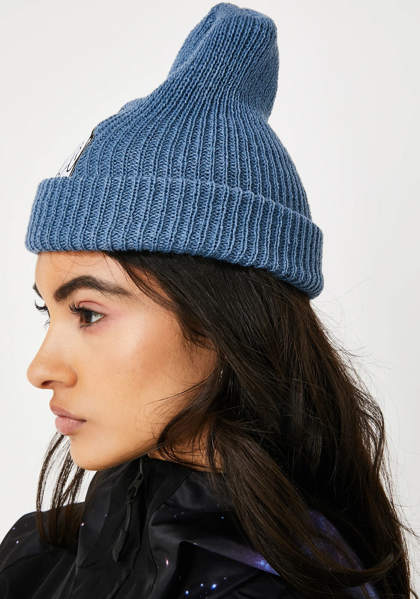 Blue Lord Nermal Ribbed Beanie - Image 2
