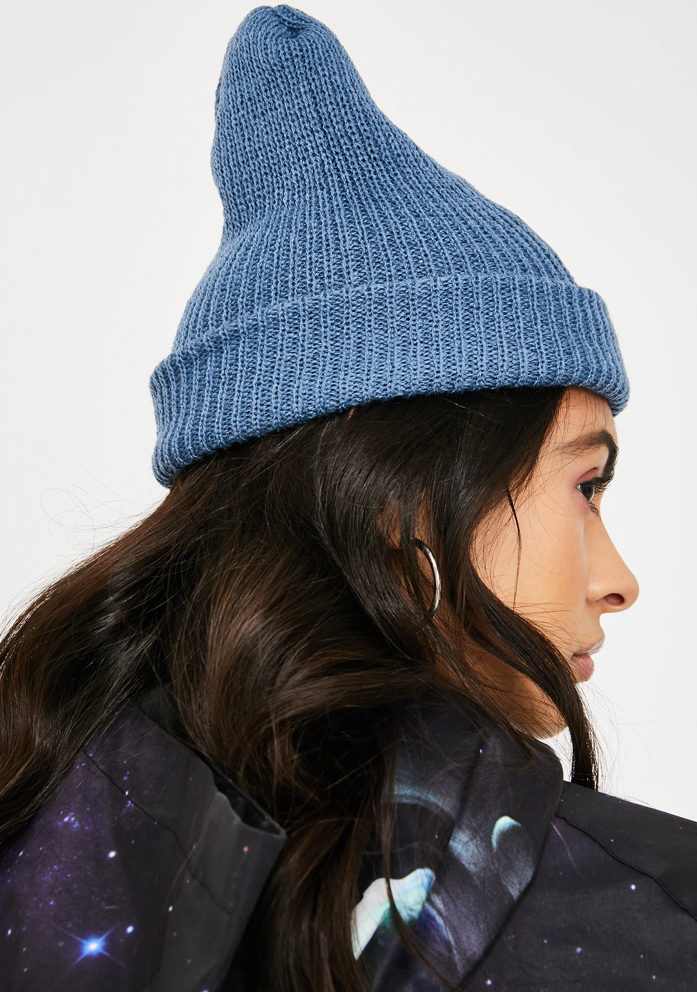 Blue Lord Nermal Ribbed Beanie - Image 3