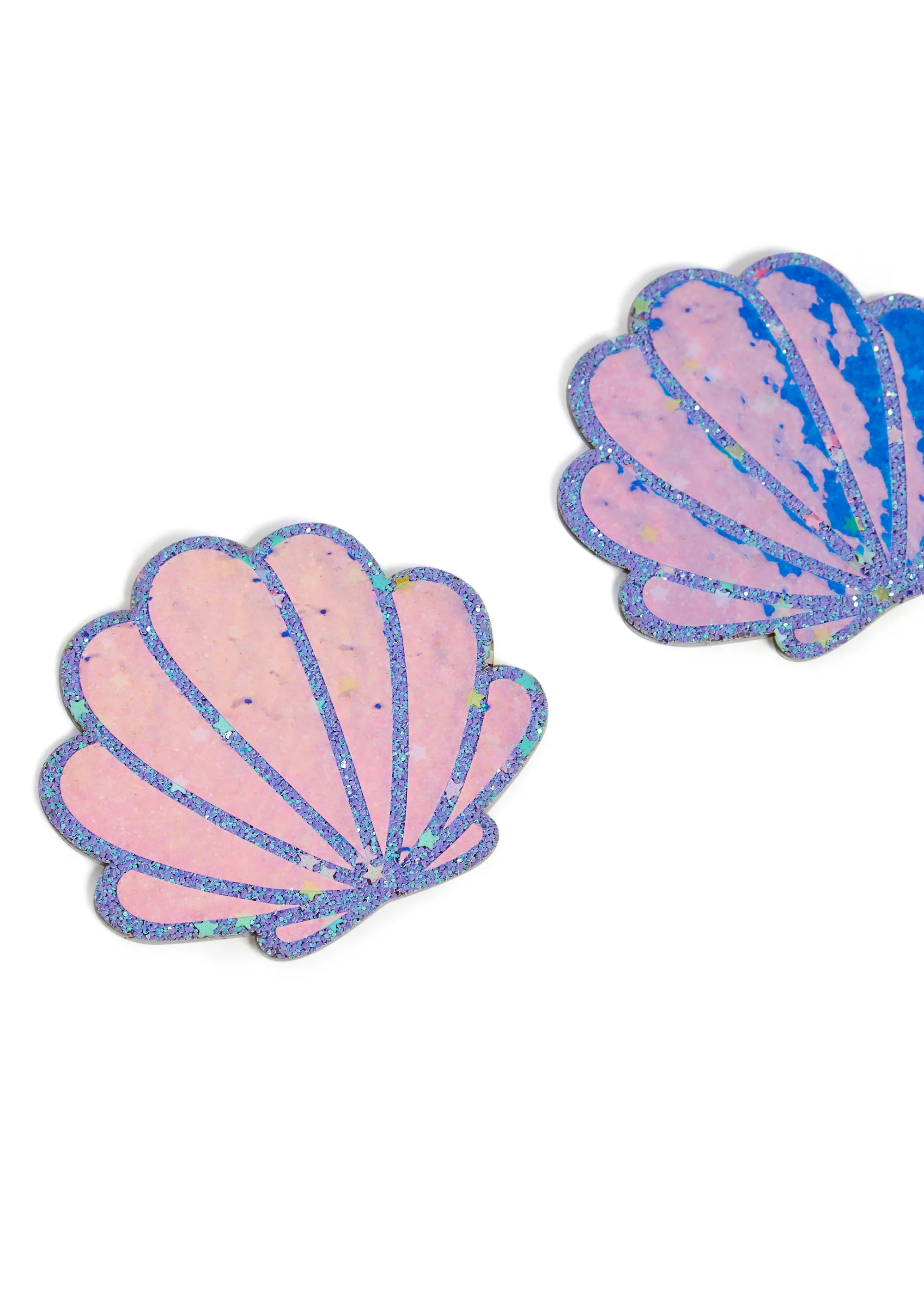 Blacklight Mermaid Shell Pasties - Image 2