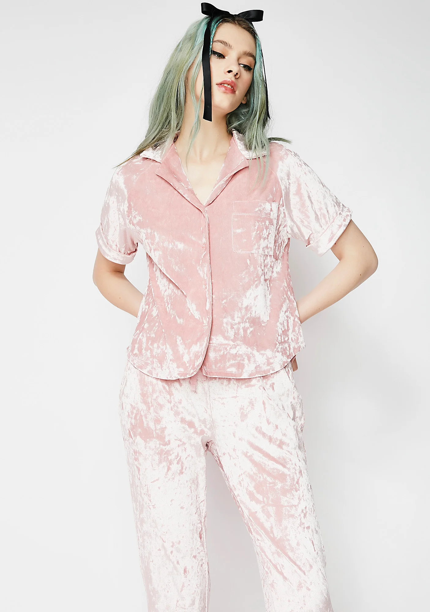 Blush Crushin' Hard PJ Set - Image 2