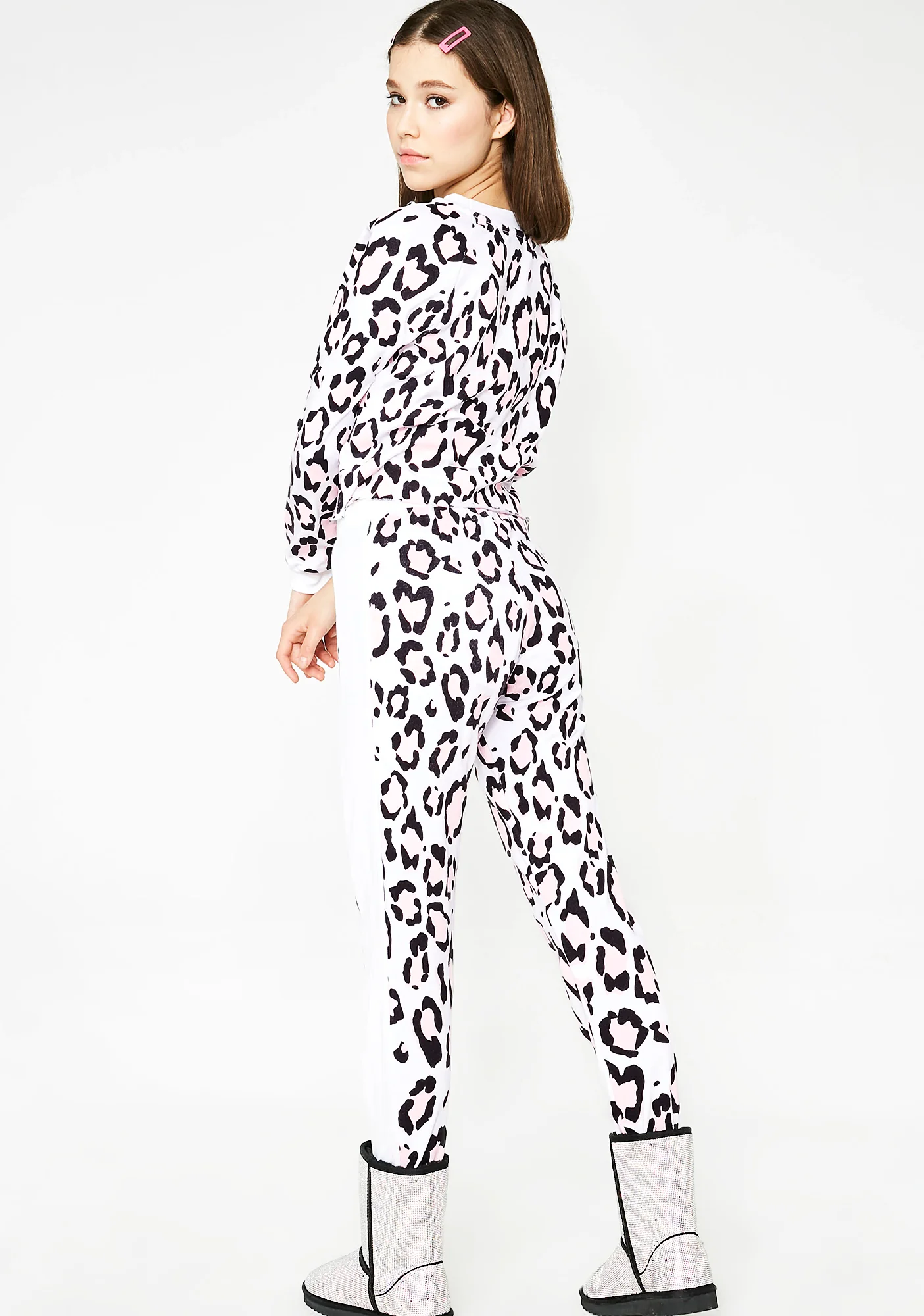 Blush Leopard Sport Jack Joggers - Image 4