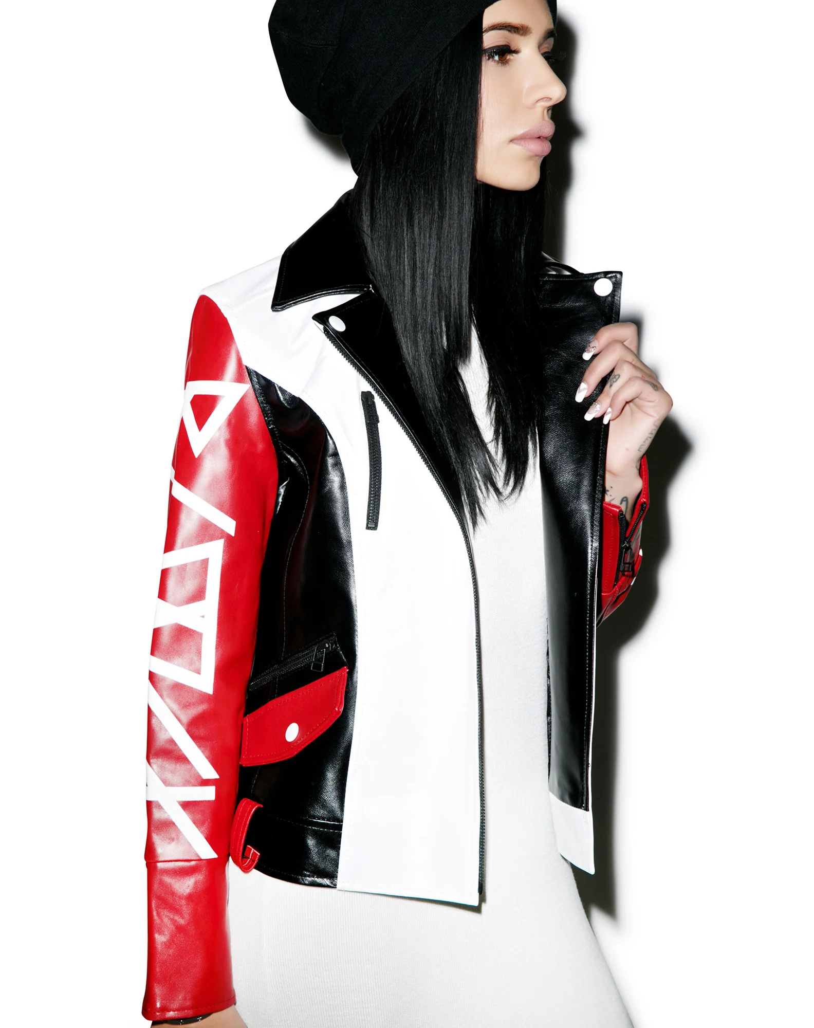 Blvck Goddess Moto Jacket - Image 4