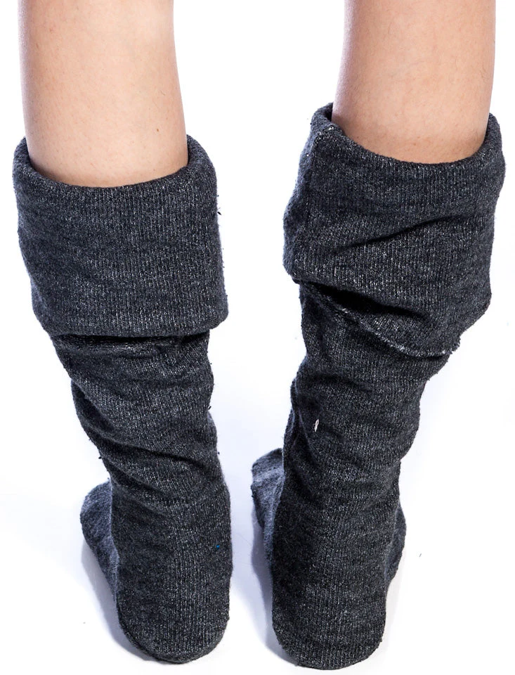 Boarding School Fox Sox - Black - Image 4