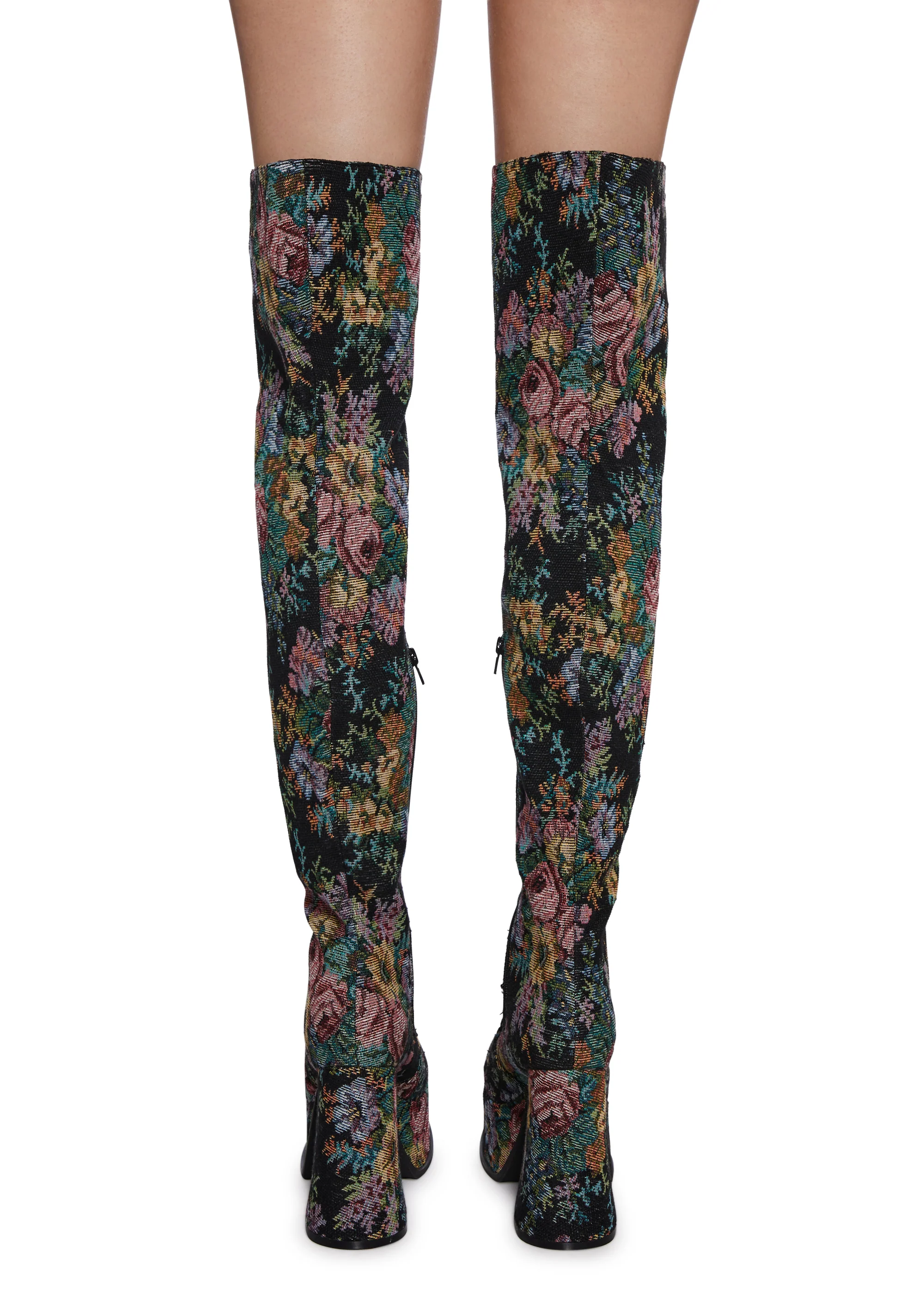 Boheme Garden Thigh High Boots - Image 4
