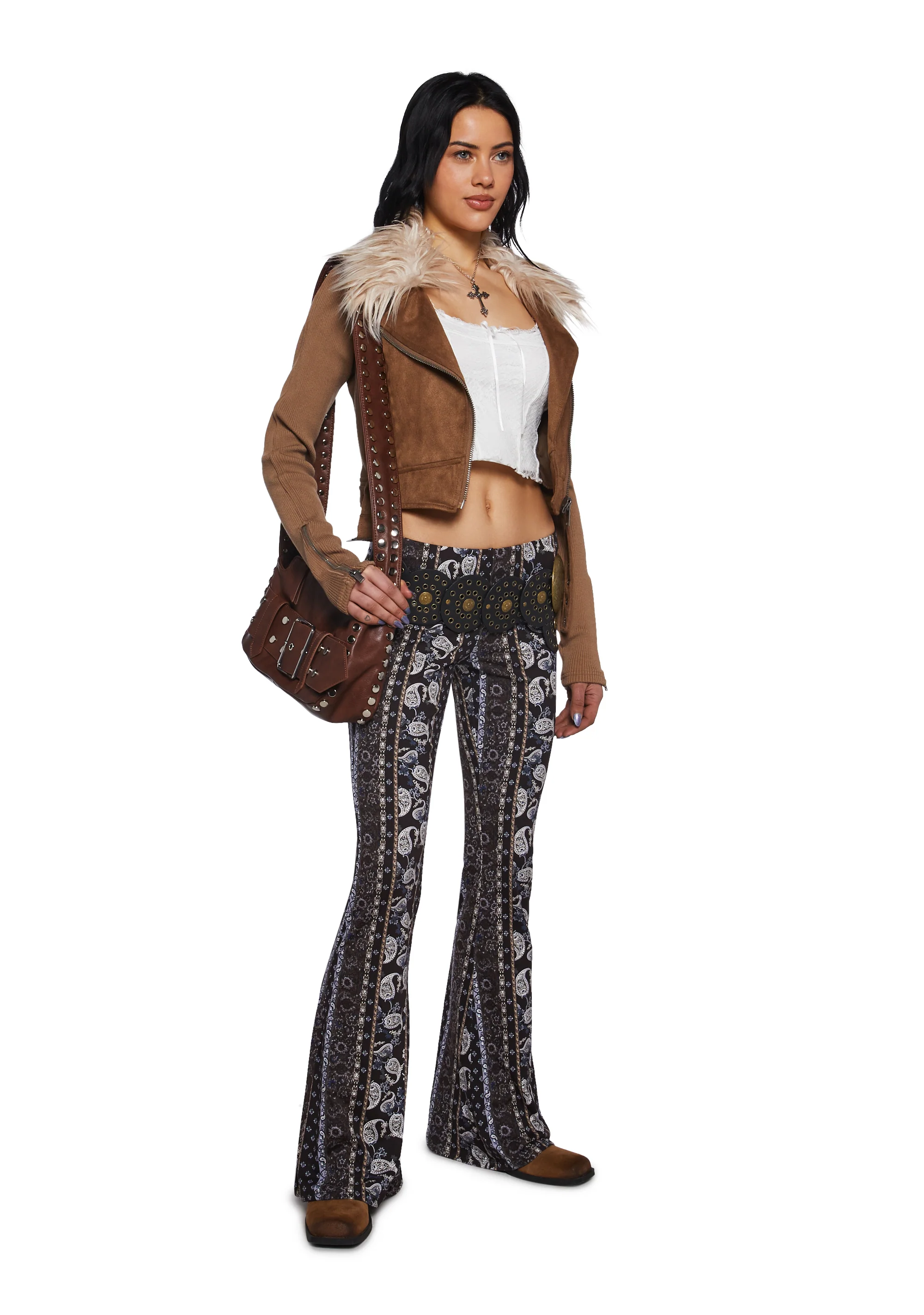 Bohemian Nightfall Flare Pants - Image 2