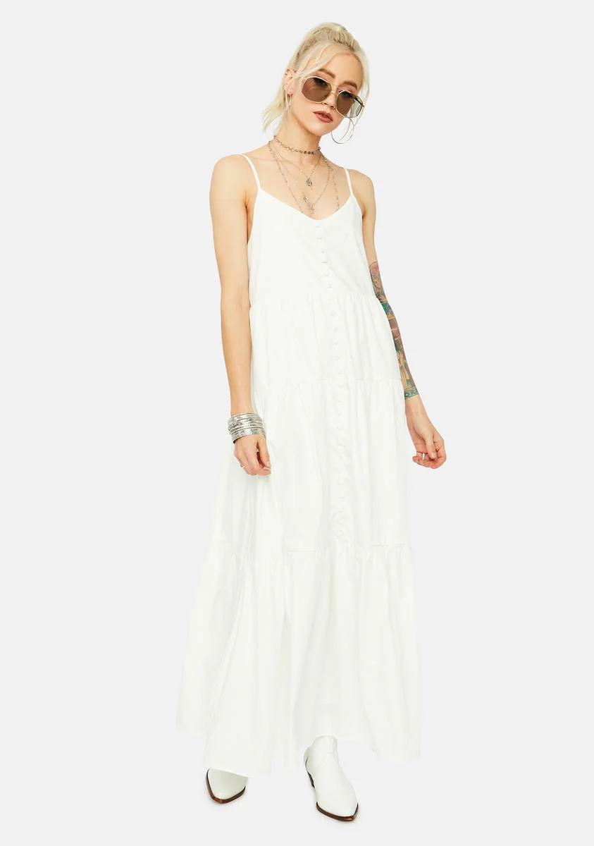 Boho Daze Tiered Maxi Dress - Image 2