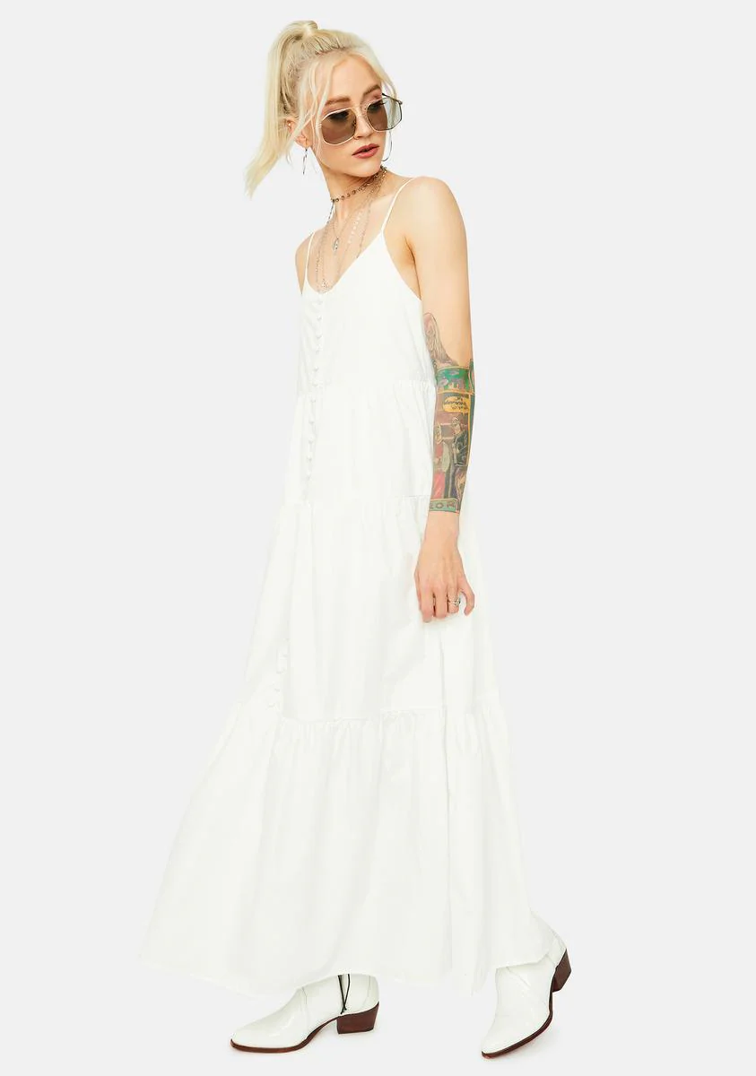 Boho Daze Tiered Maxi Dress - Image 3