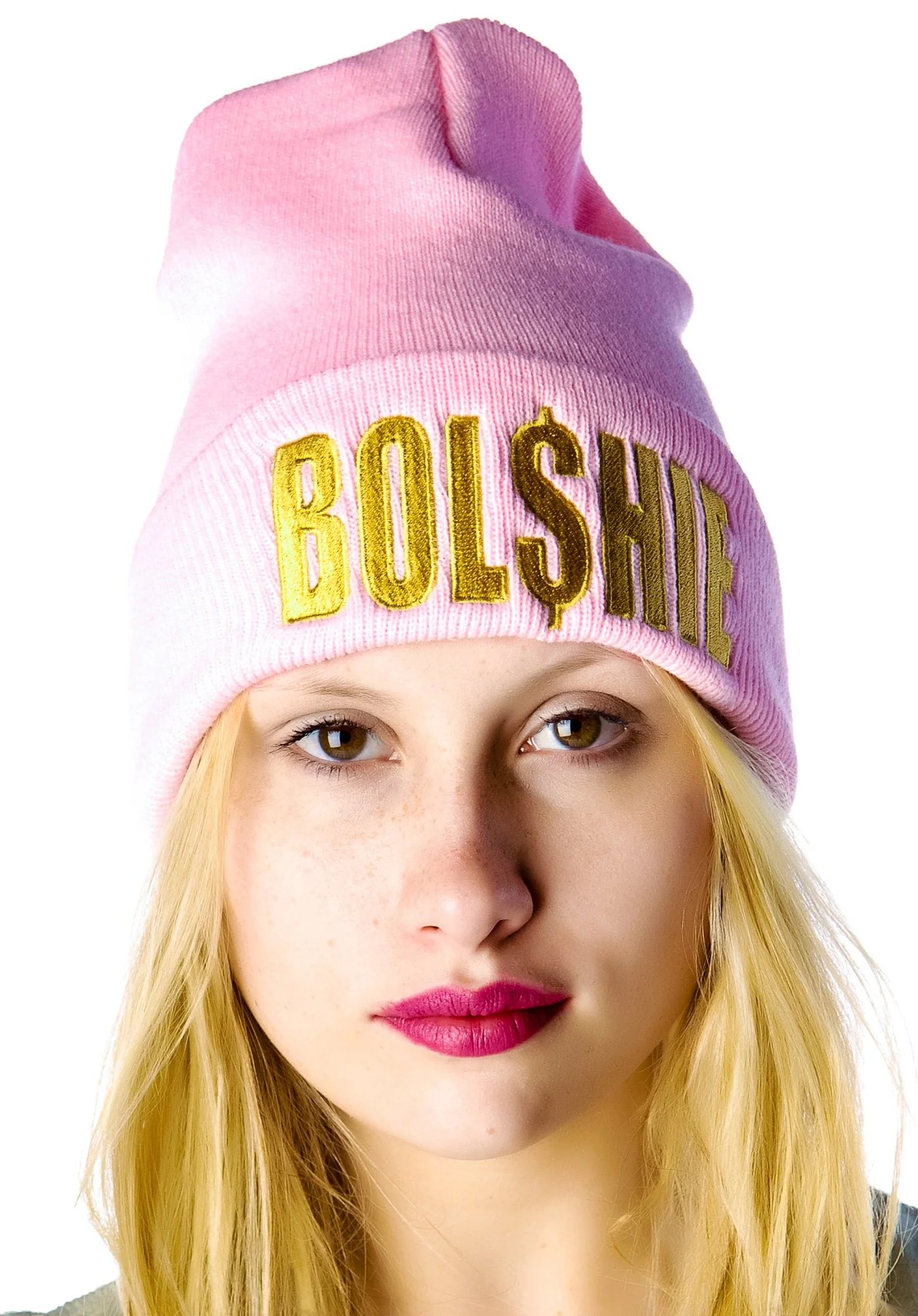 Bol$hie Logo Beanie - Black - Image 2