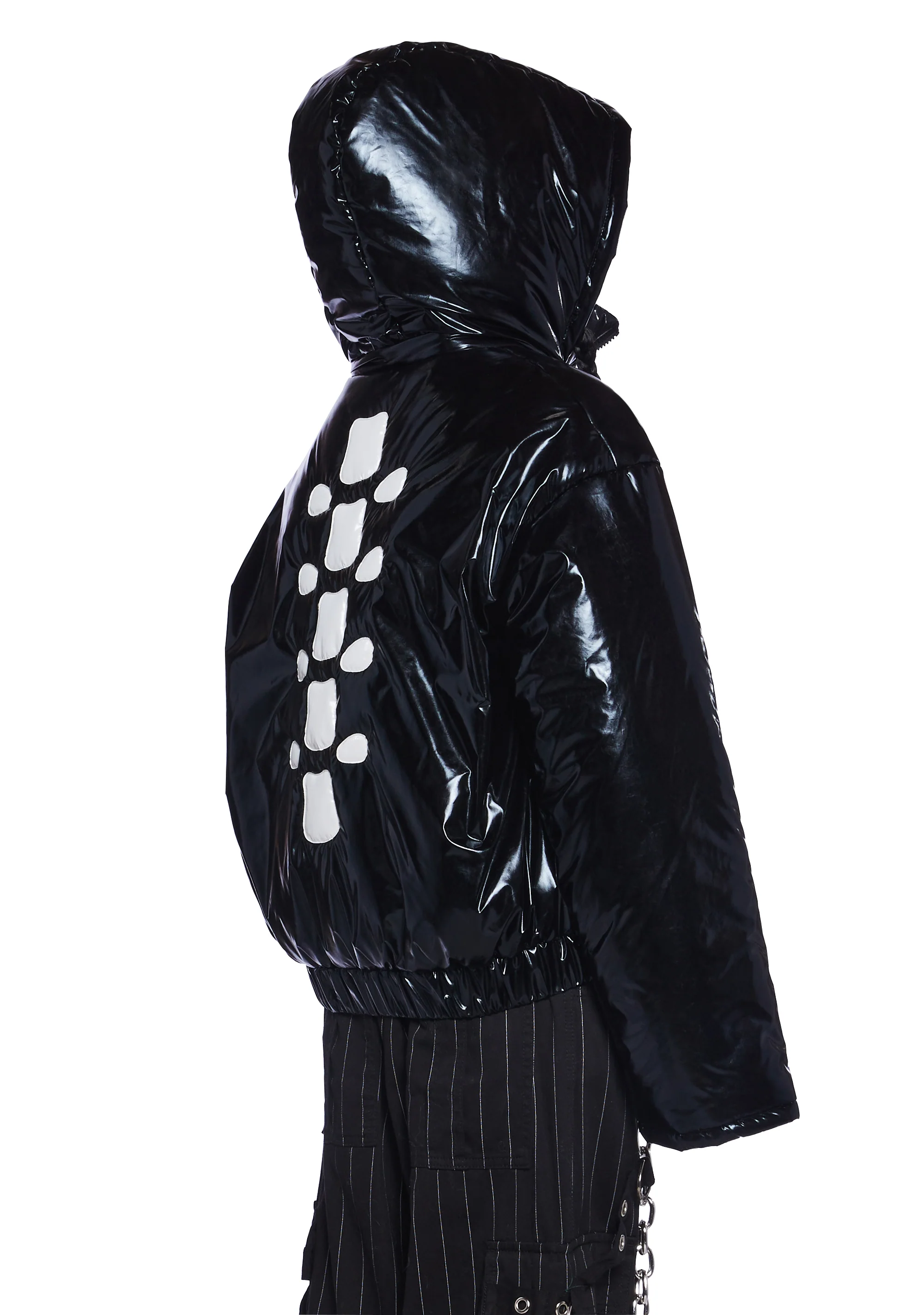 Bone Baddie Puffer Jacket - Image 4
