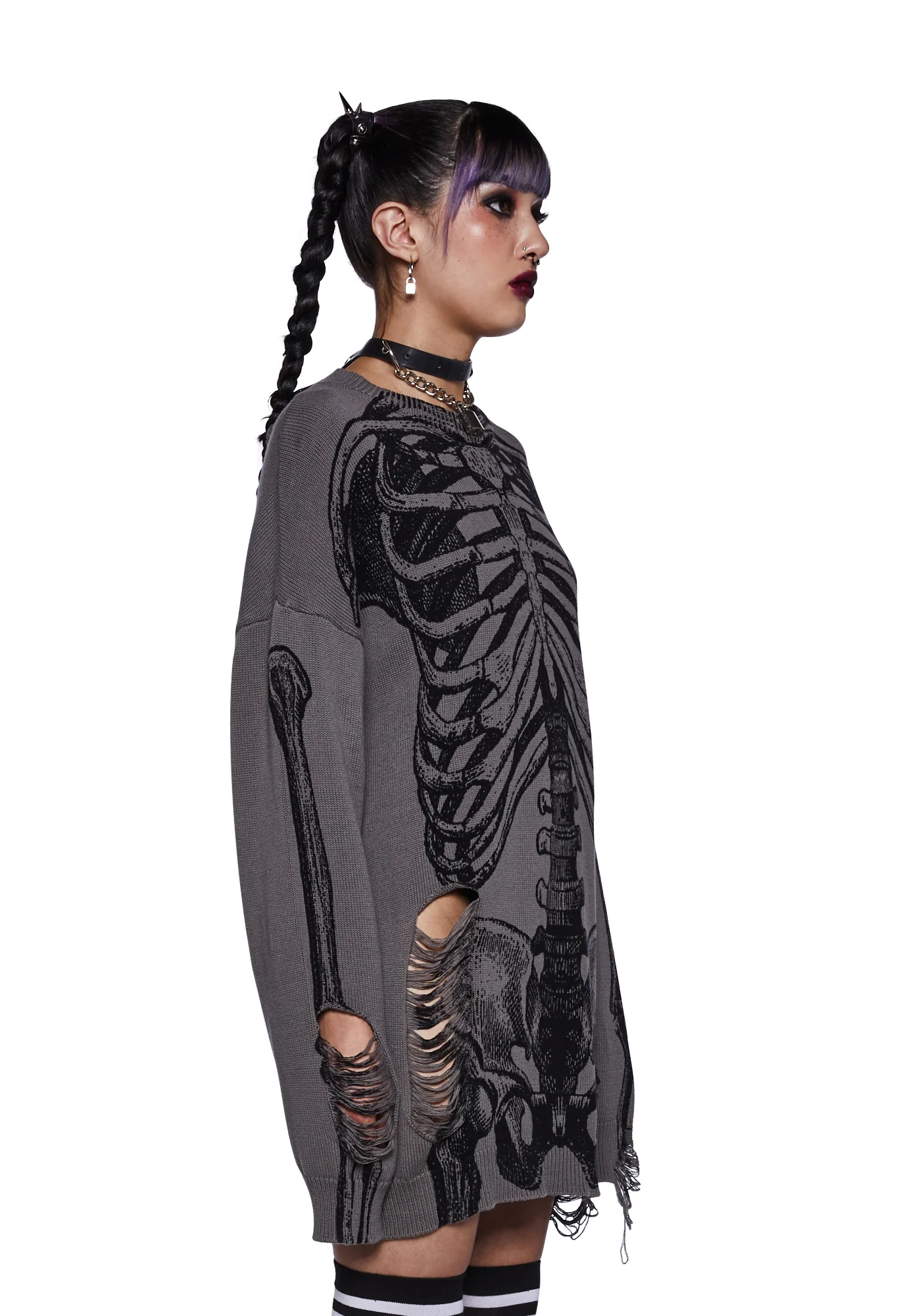 Bone Breaker Oversized Sweater - Image 3