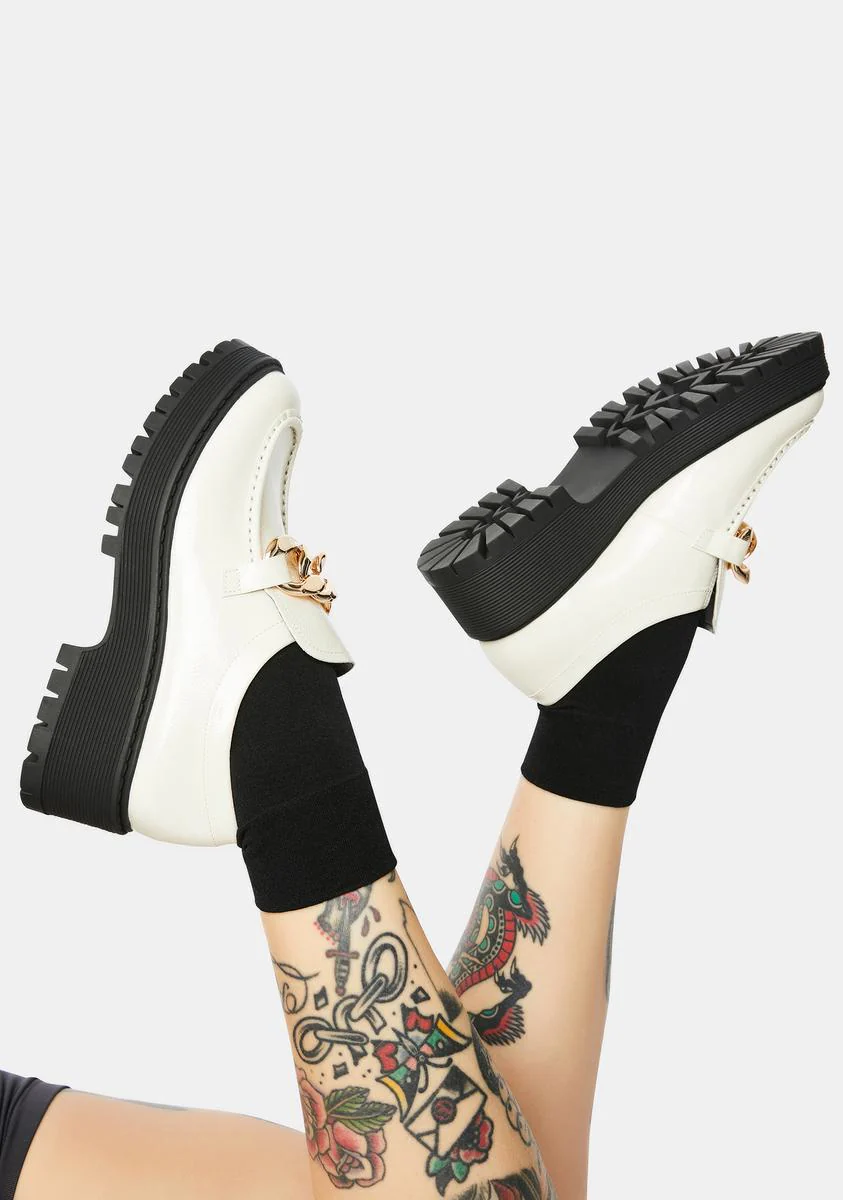 Bone Chain Malvern Loafers - Image 3