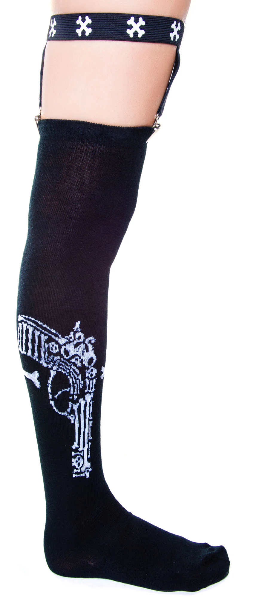 Bone Gun Garter Socks - Image 4