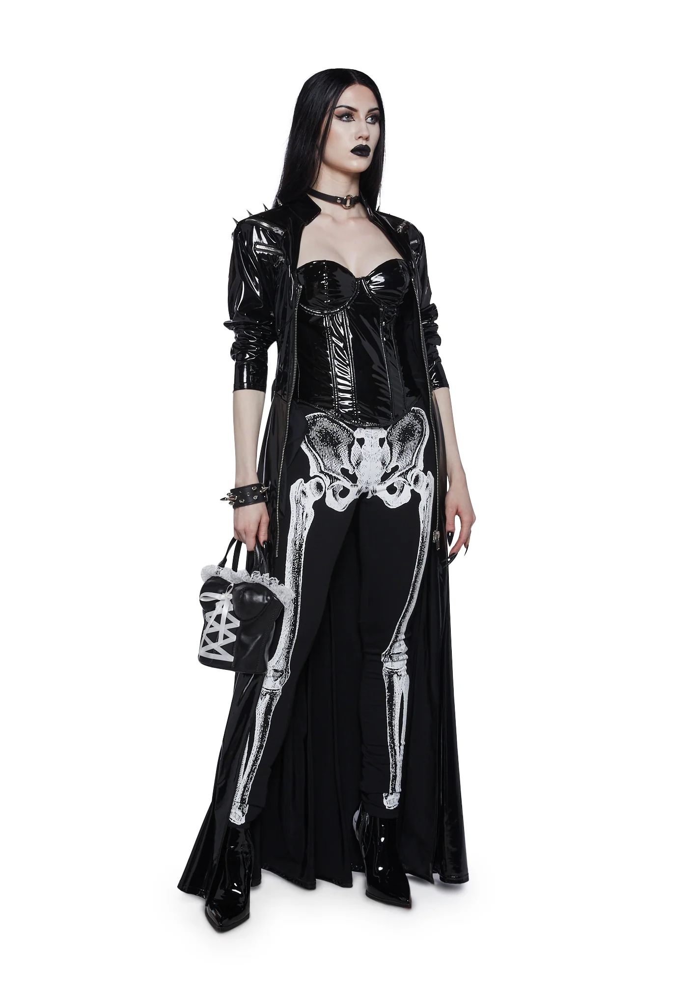 Bone Rattler Low-Rise Leggings - Image 2