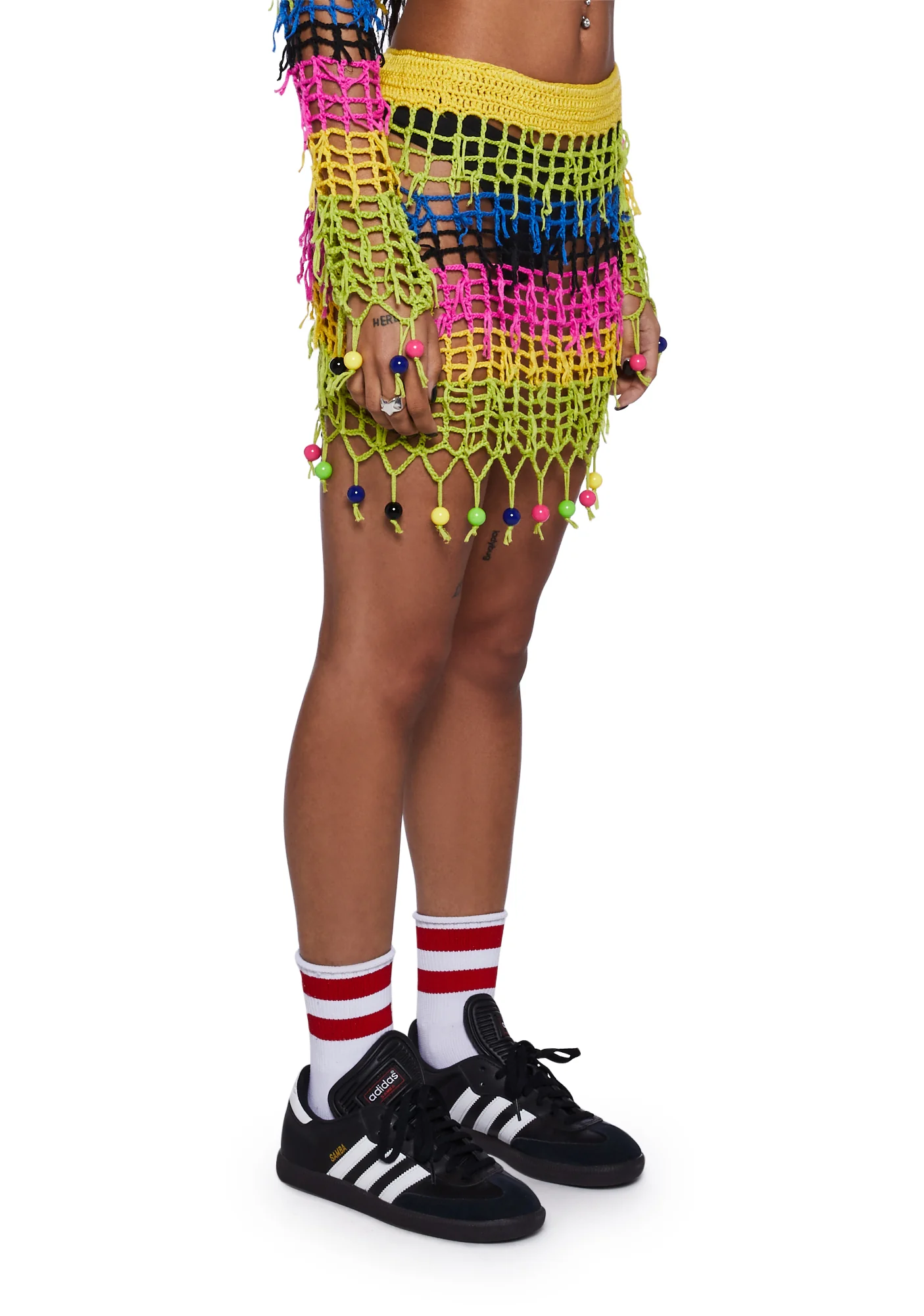 Bonet Crochet Beaded Skirt - Image 3