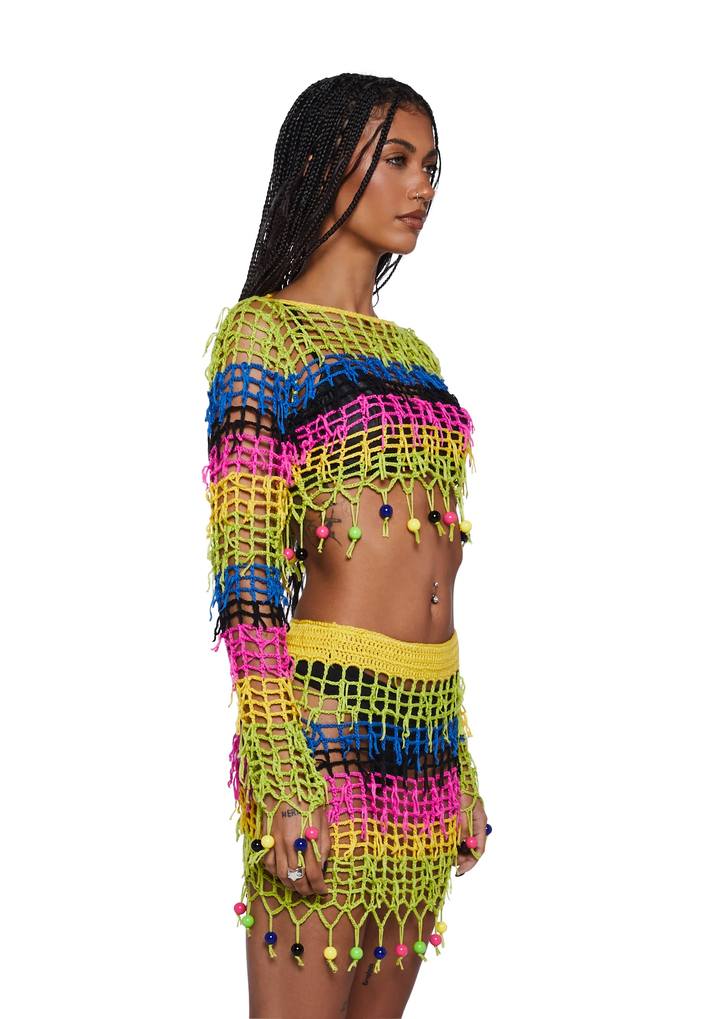 Bonet Crochet Beaded Top - Image 3