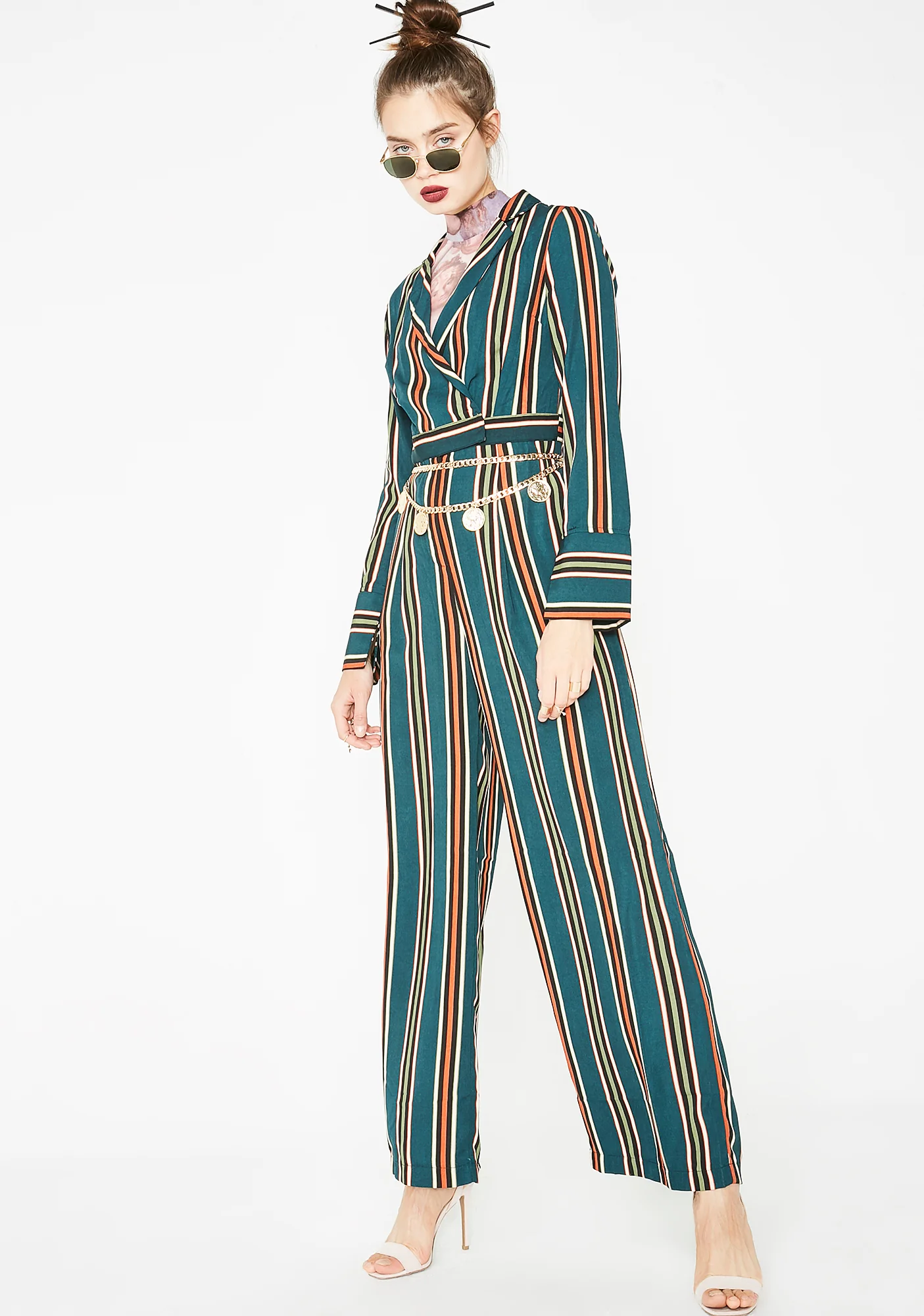 Born Ready Stripe Jumpsuit - Image 5