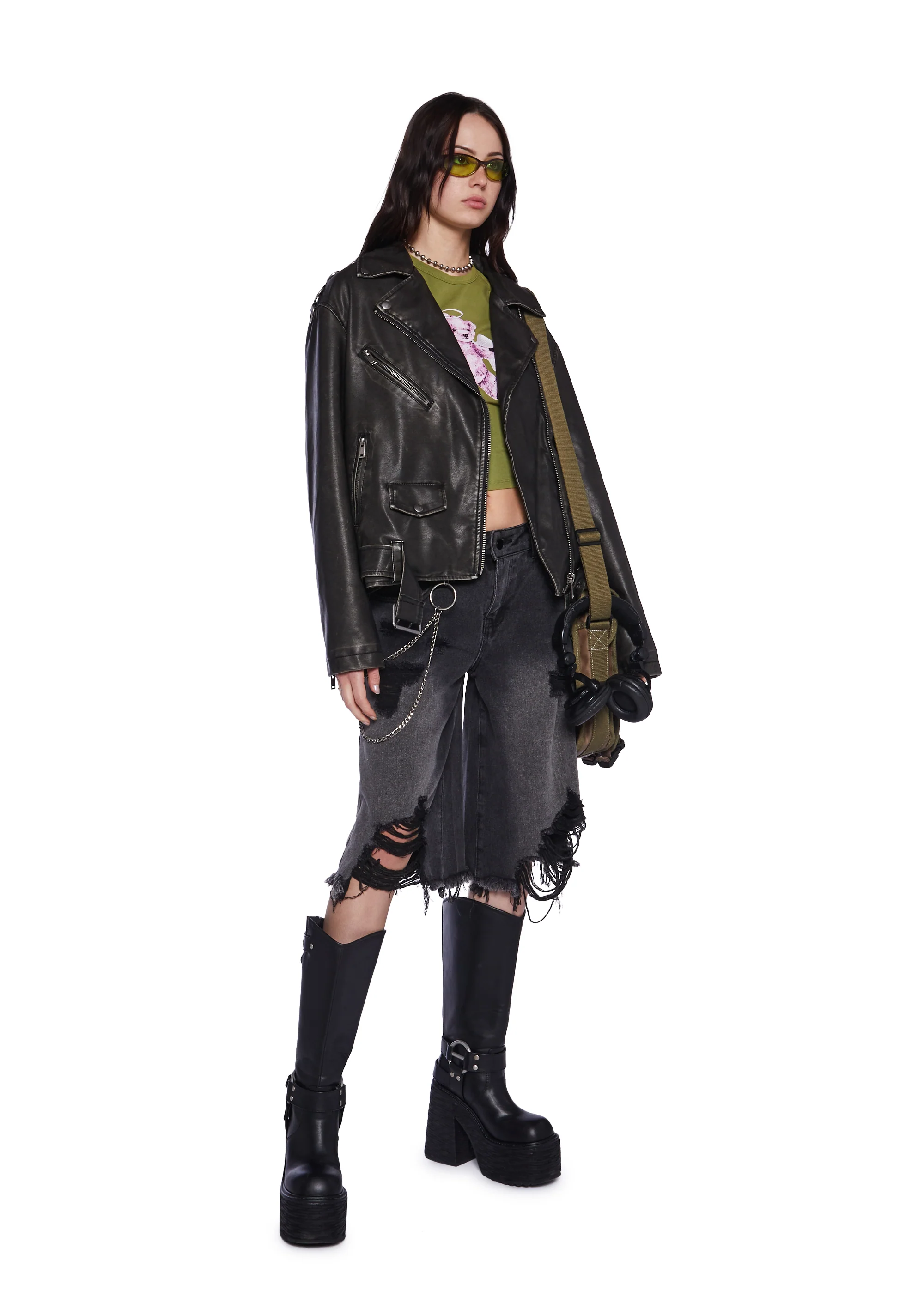 Born To Ride Moto Jacket - Image 3