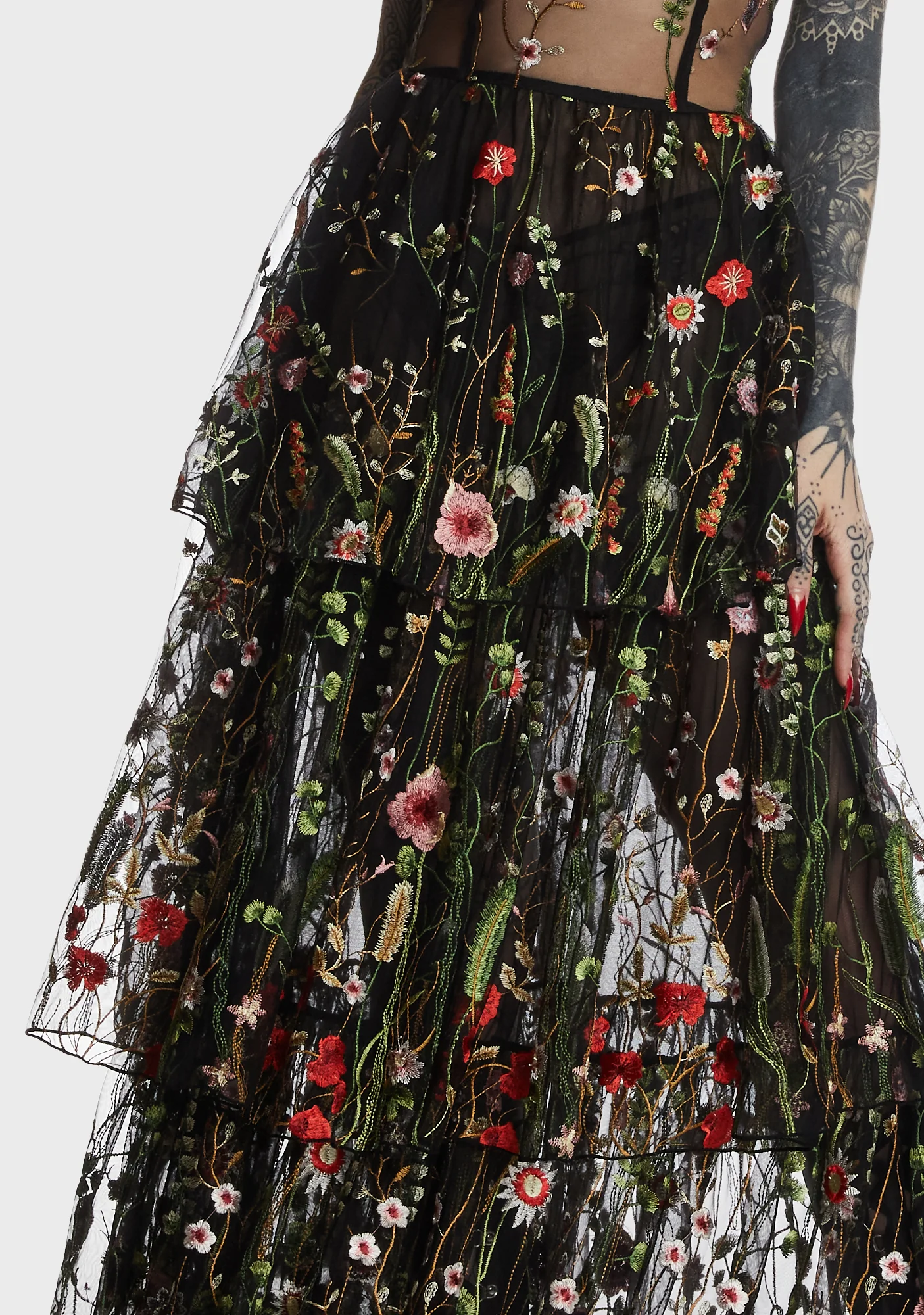 Botanical Muse Maxi Dress - Image 2
