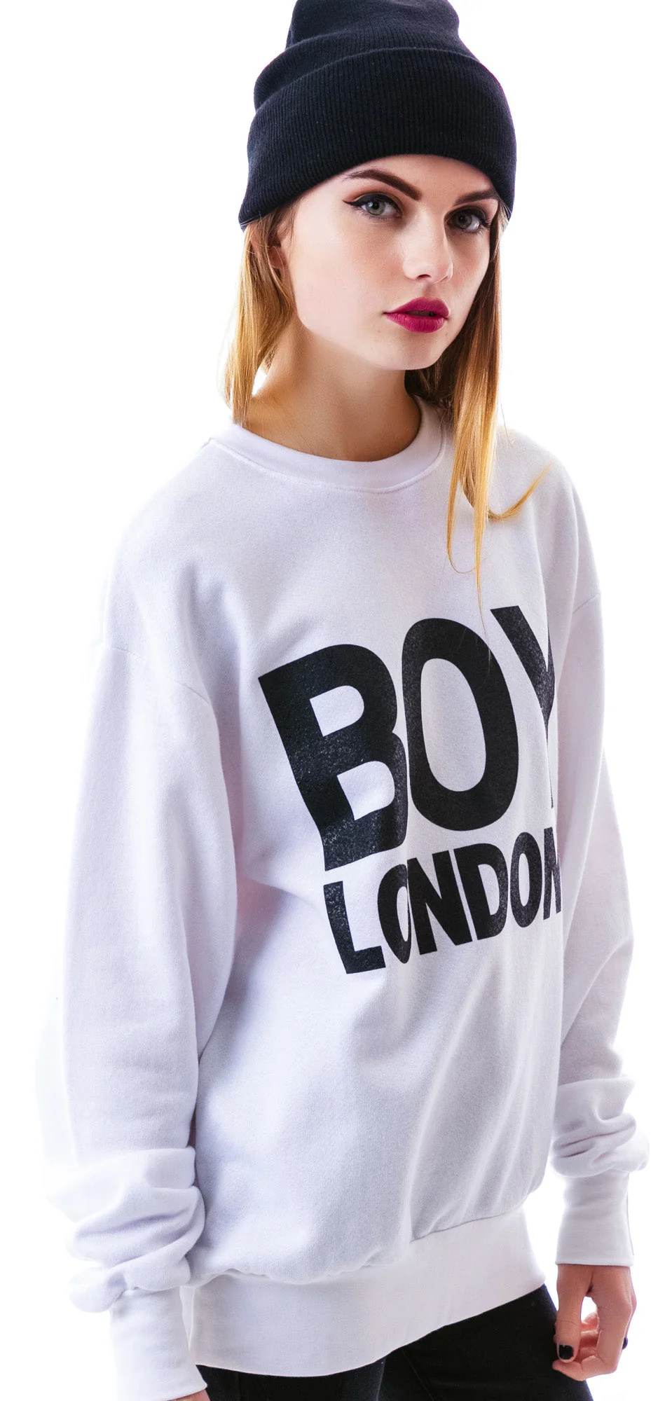 BOY London Pullover Sweater - Black - Image 4