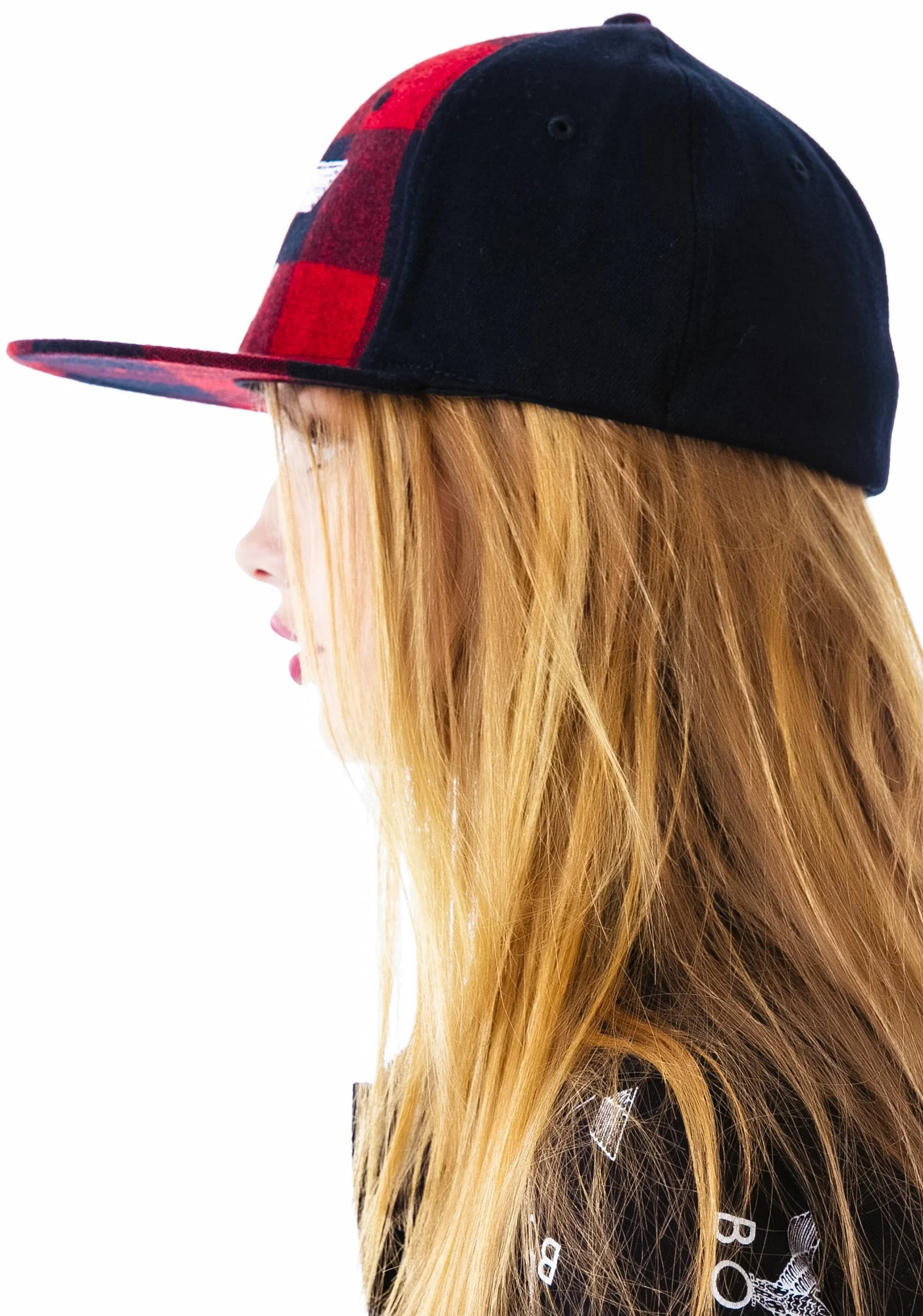 BOY Plaid Cap - Gray - Image 3