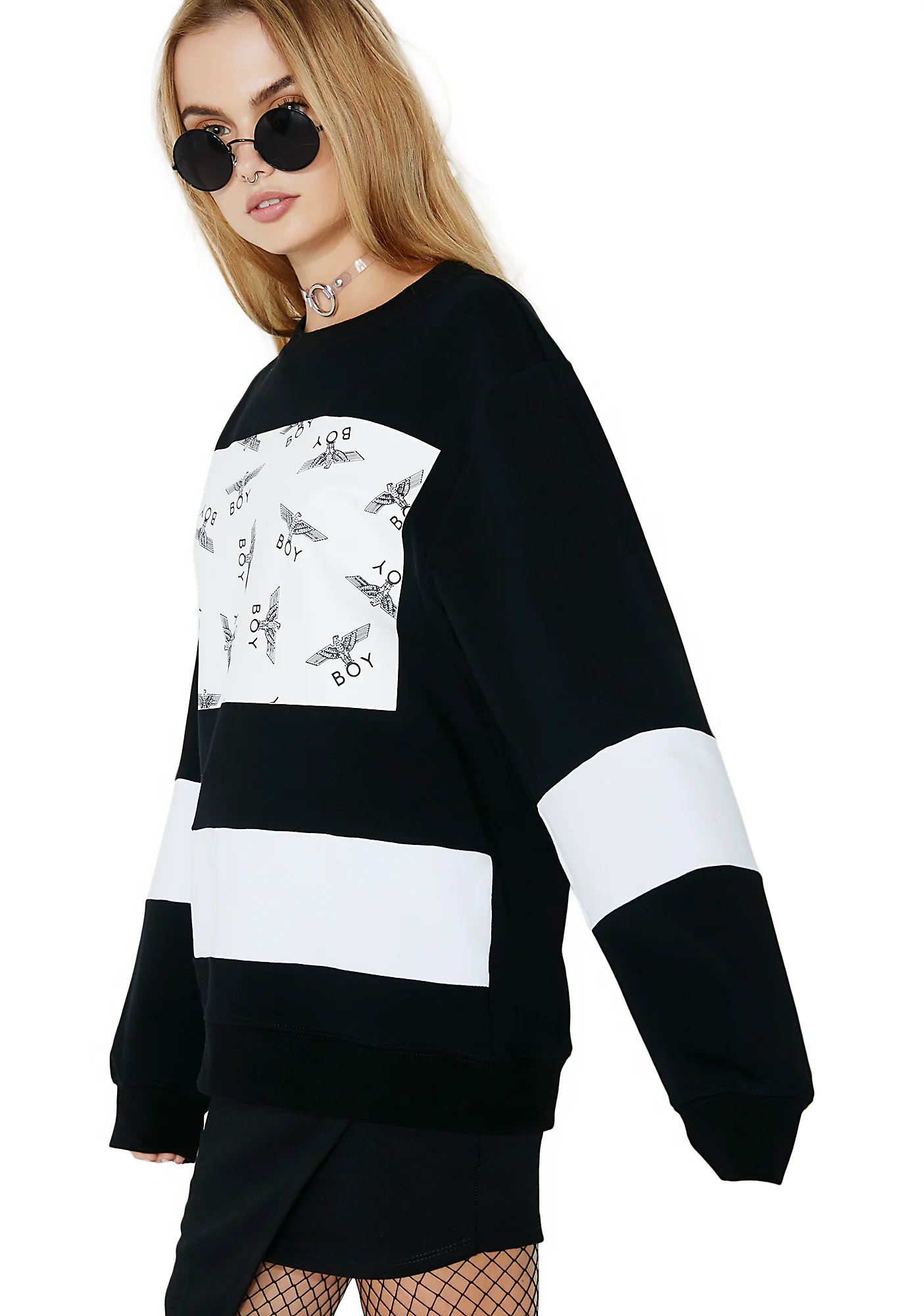 BOY Stripe Sweater - Image 3