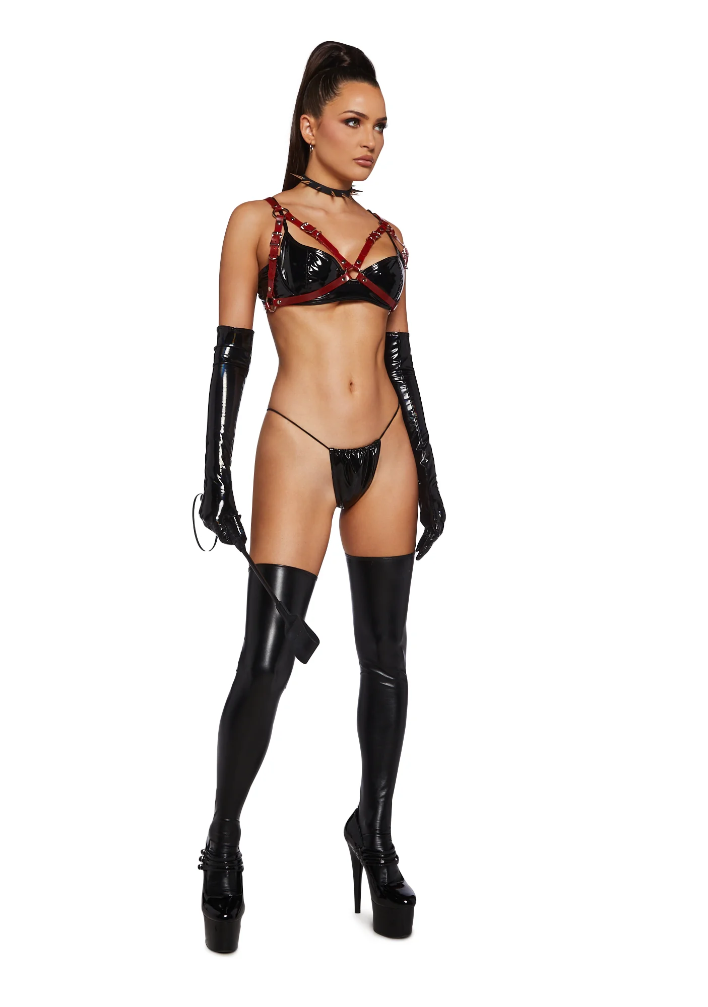 Bra Harness - Red - Image 5