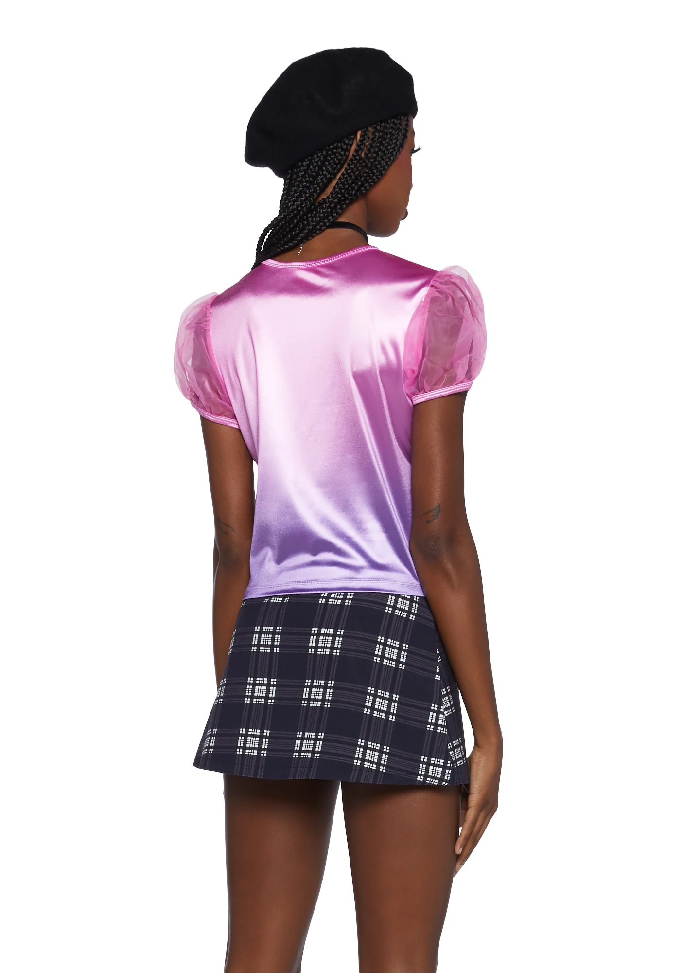 Brat Pack Puff Sleeve Top - Image 4