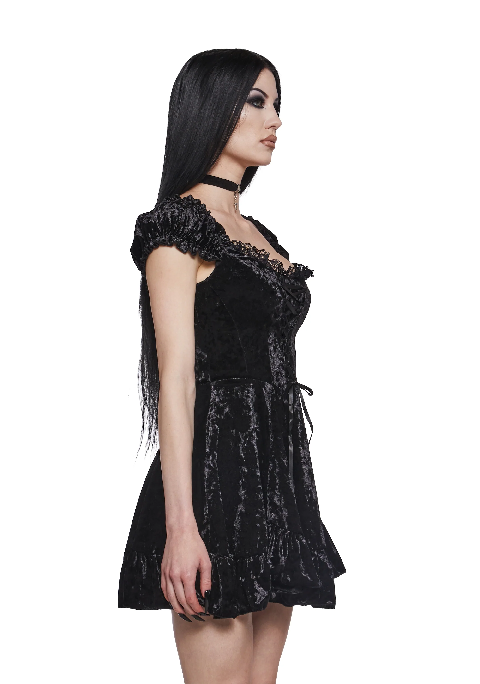 Breaking Hearts Mini Dress - Image 4