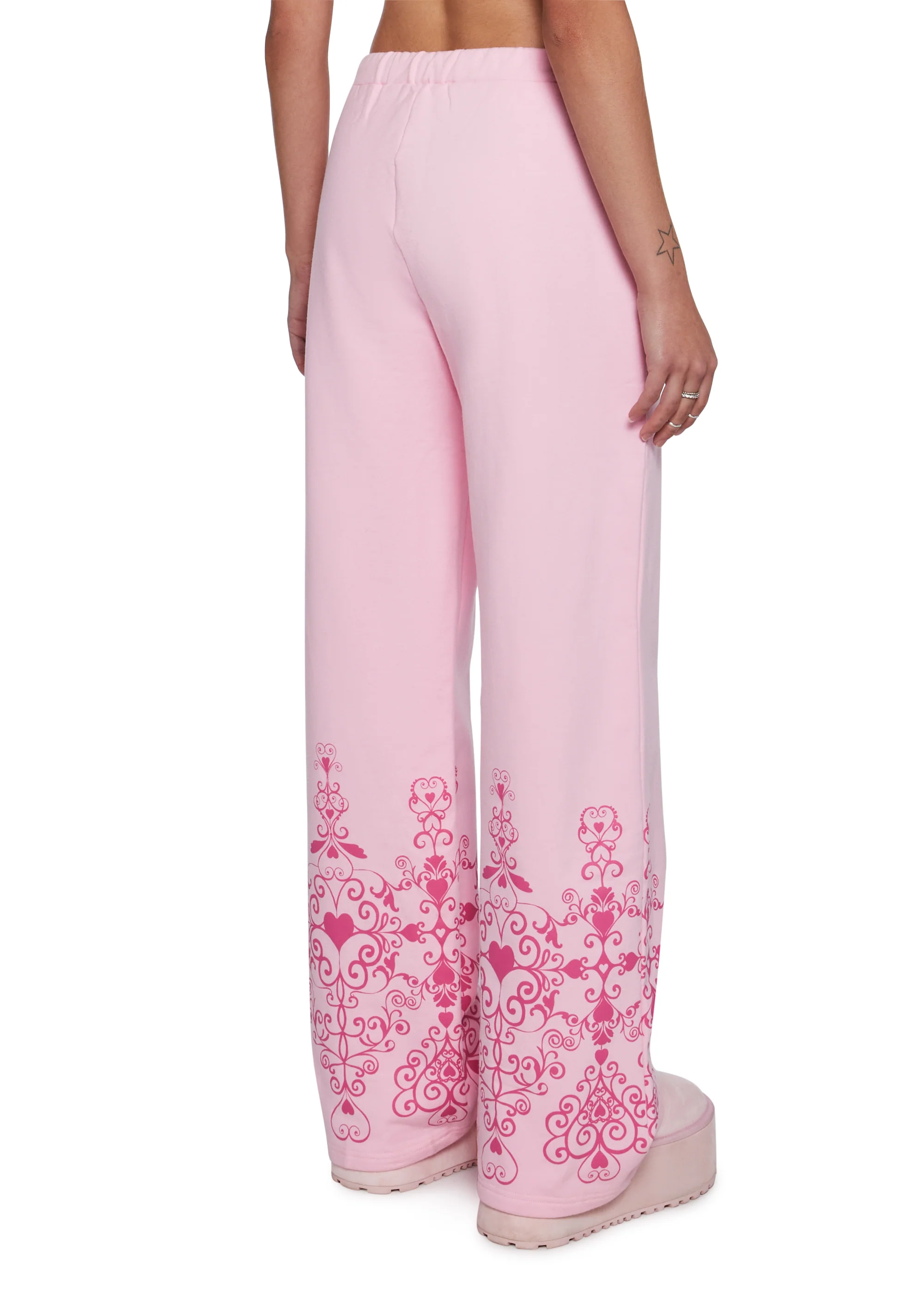 Breaking Your Heart Wide Leg Sweatpants - Image 5