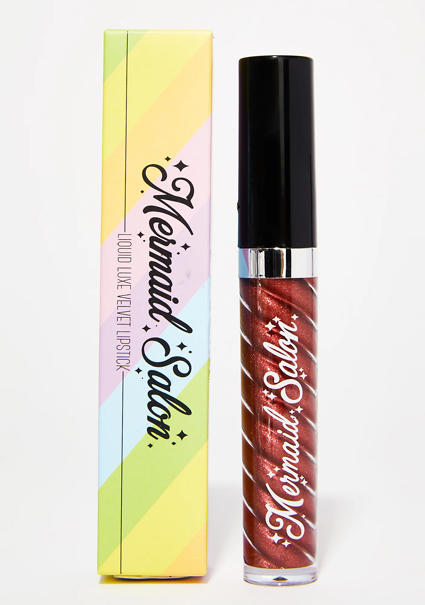Brick Red Luxe Liquid Lipstick - Image 4