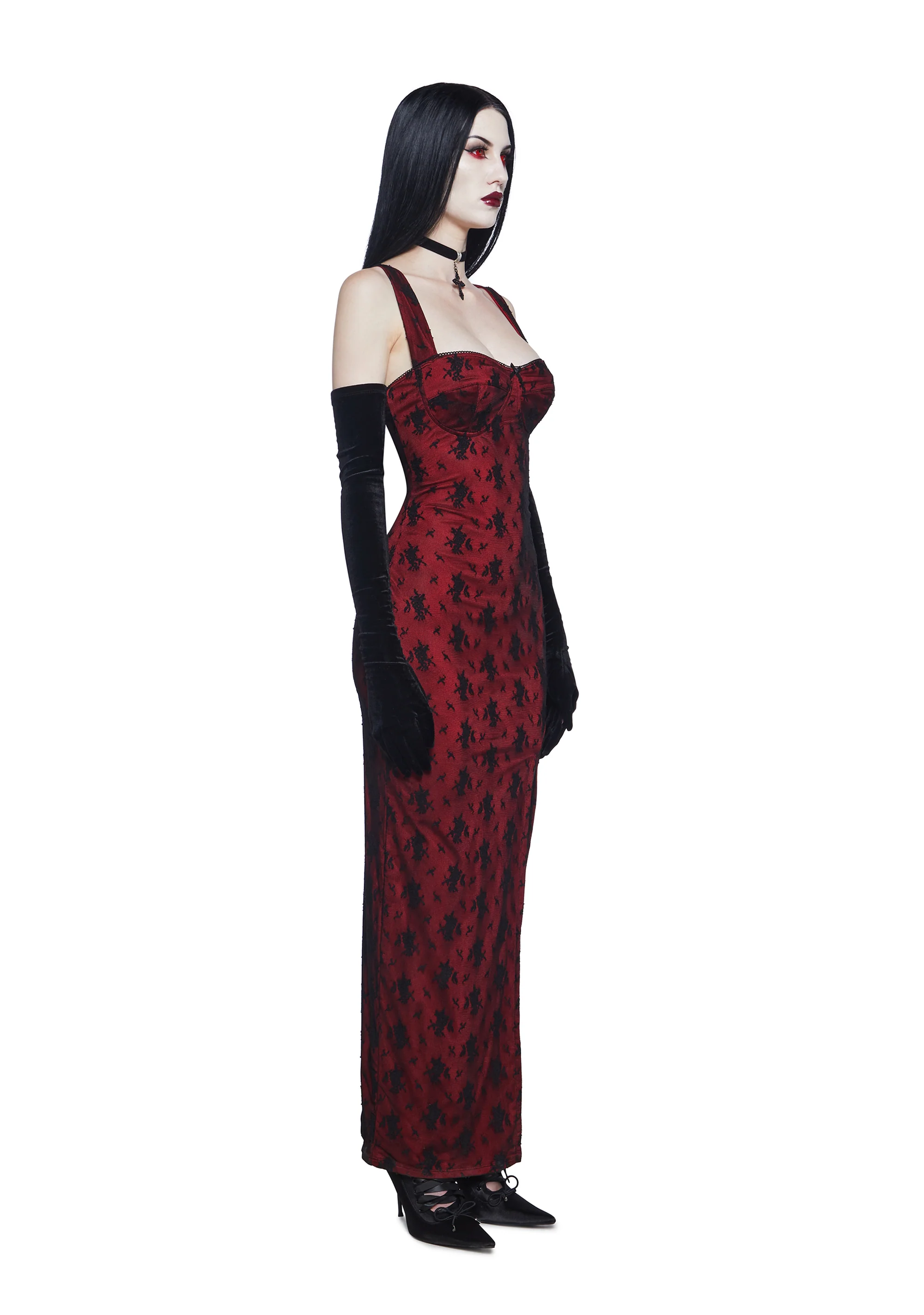 Bride Of Darkness Maxi Dress - Image 3