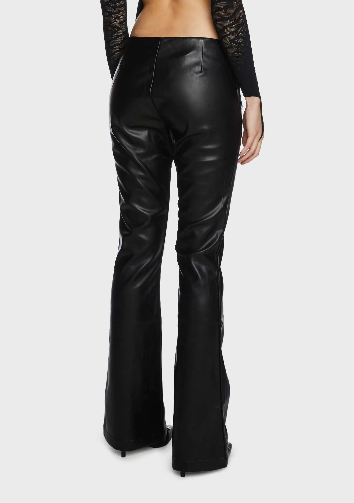 Britt Vegan Leather Pants - Image 4
