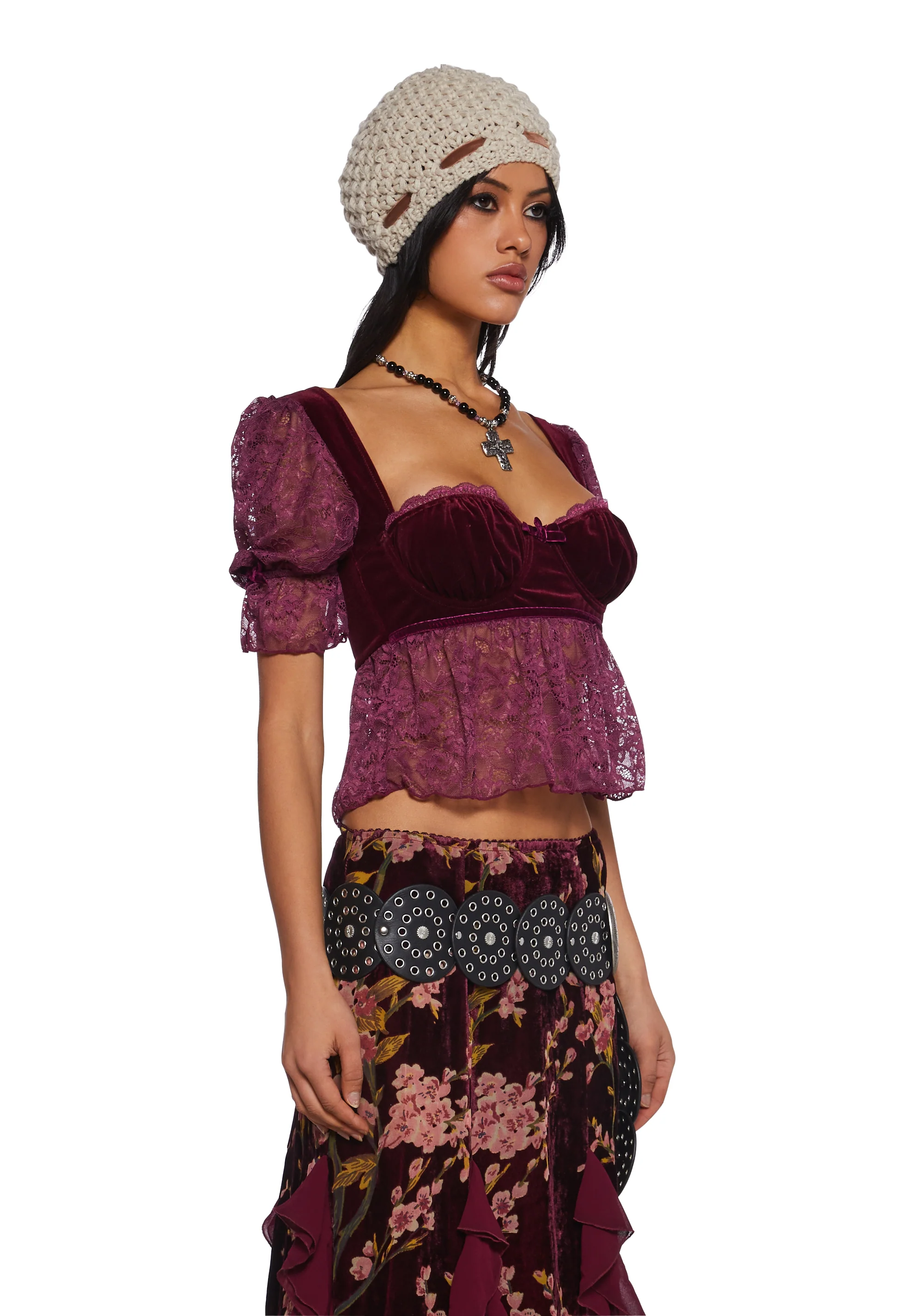 Brushfire Fairytales Velvet Top - Image 3