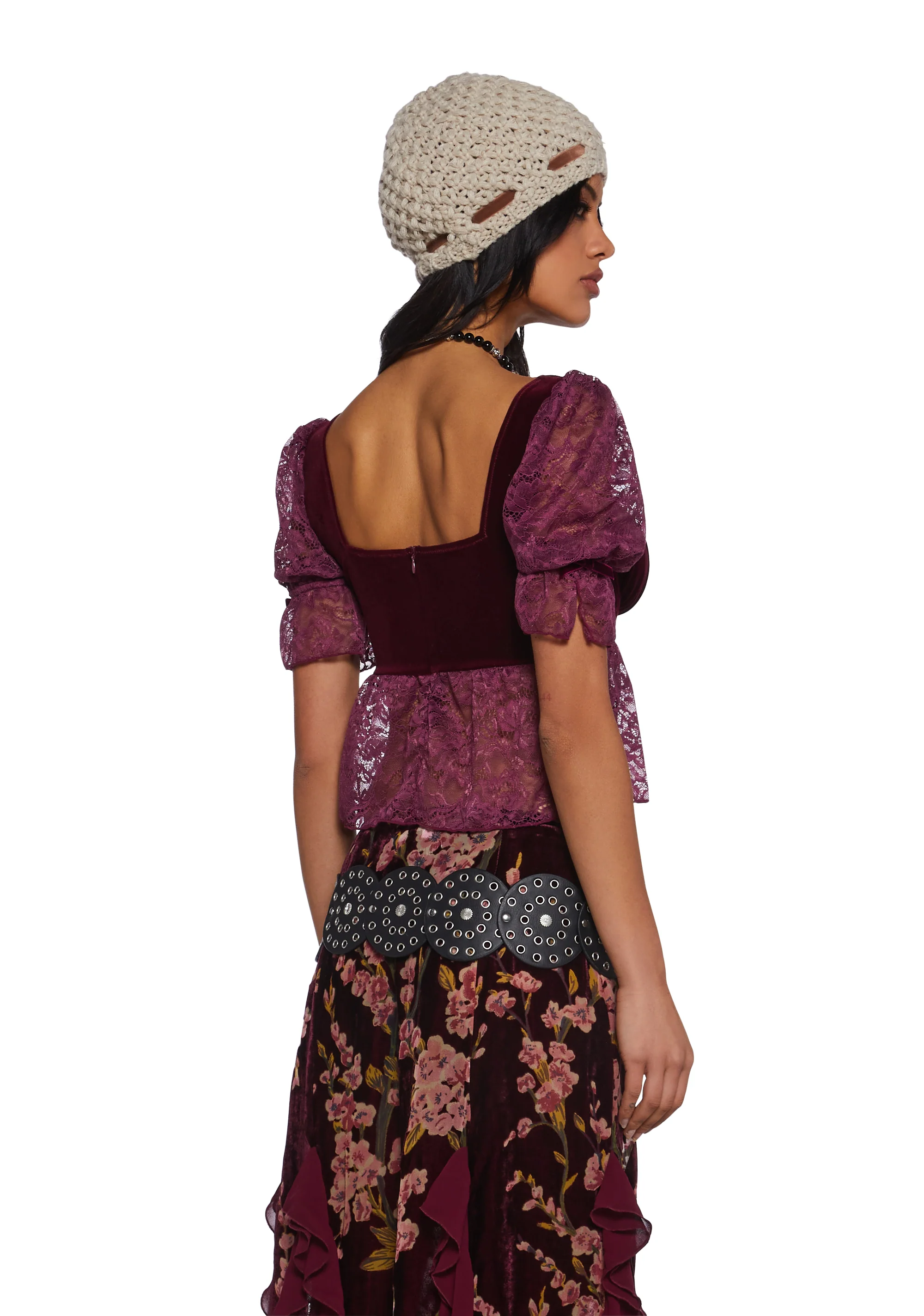 Brushfire Fairytales Velvet Top - Image 4