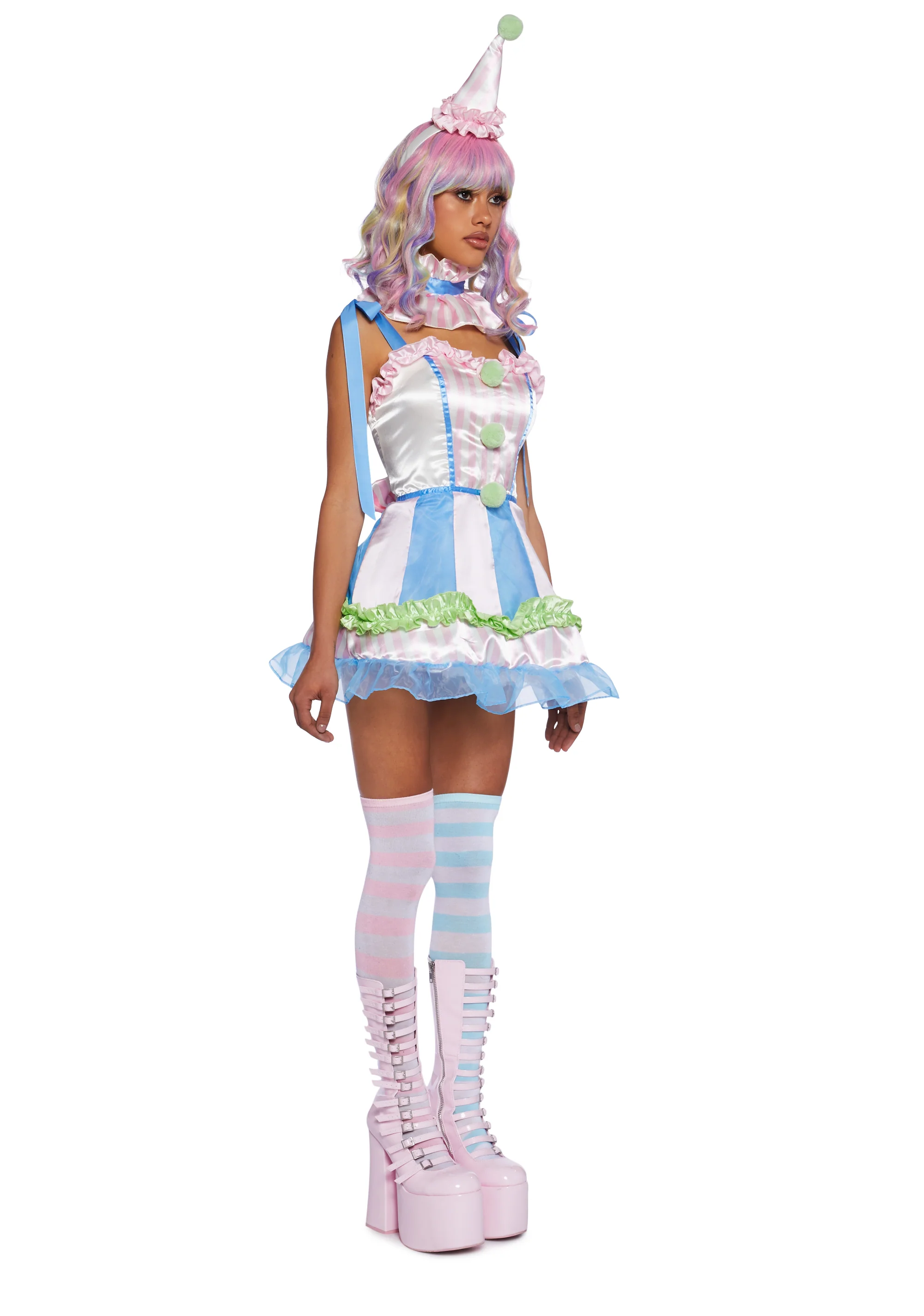 Bubblegum Bozo Costume Set - Image 3