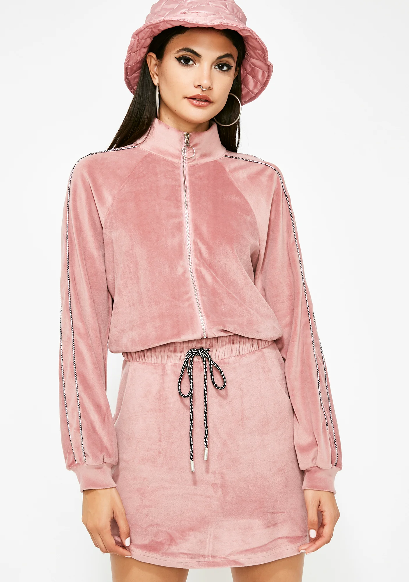 Bubblegum Shorty Like Mine Track Dress - Image 3