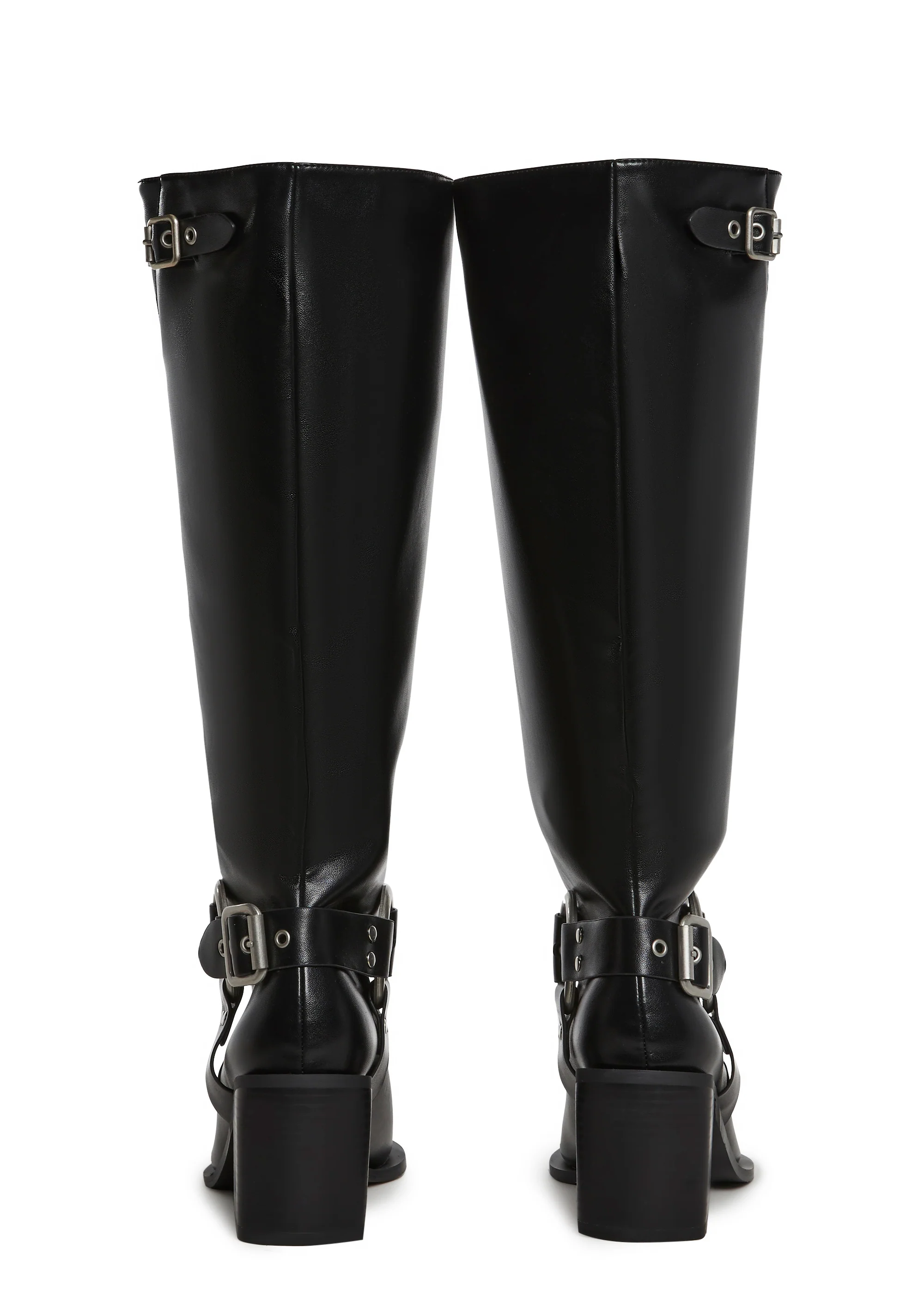 West End Buckle Boots - Black - Image 4