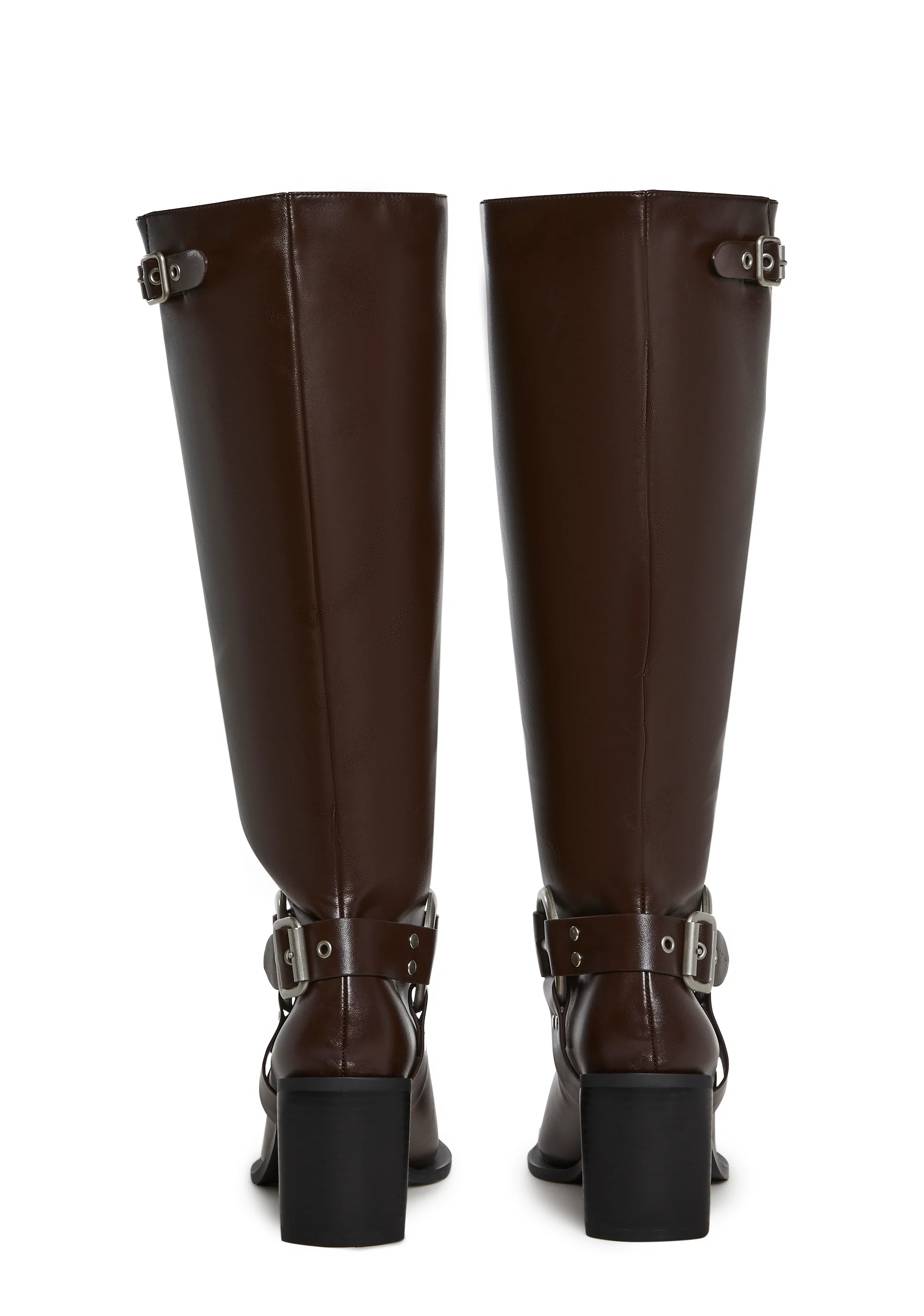 West End Buckle Boots - Brown - Image 4