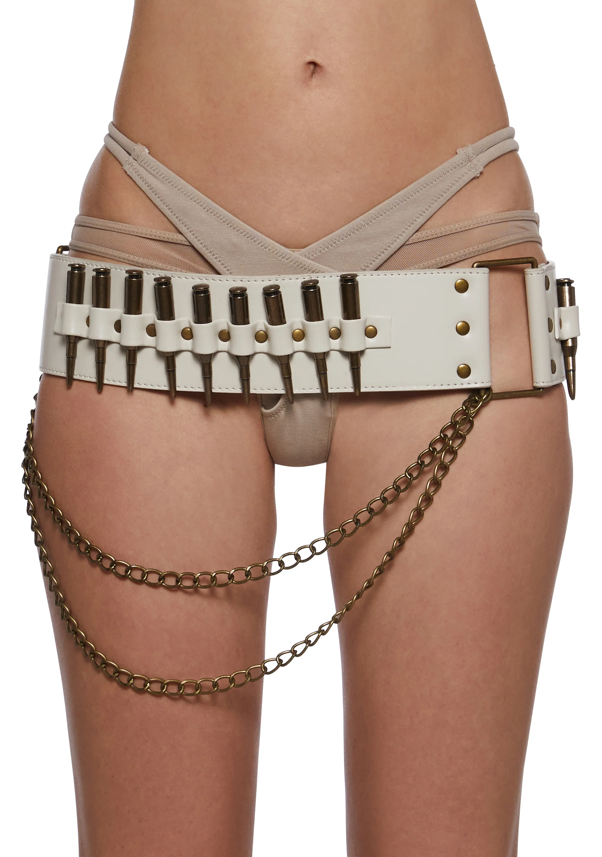 Signal Bullet Belt With Fringe - Image 3