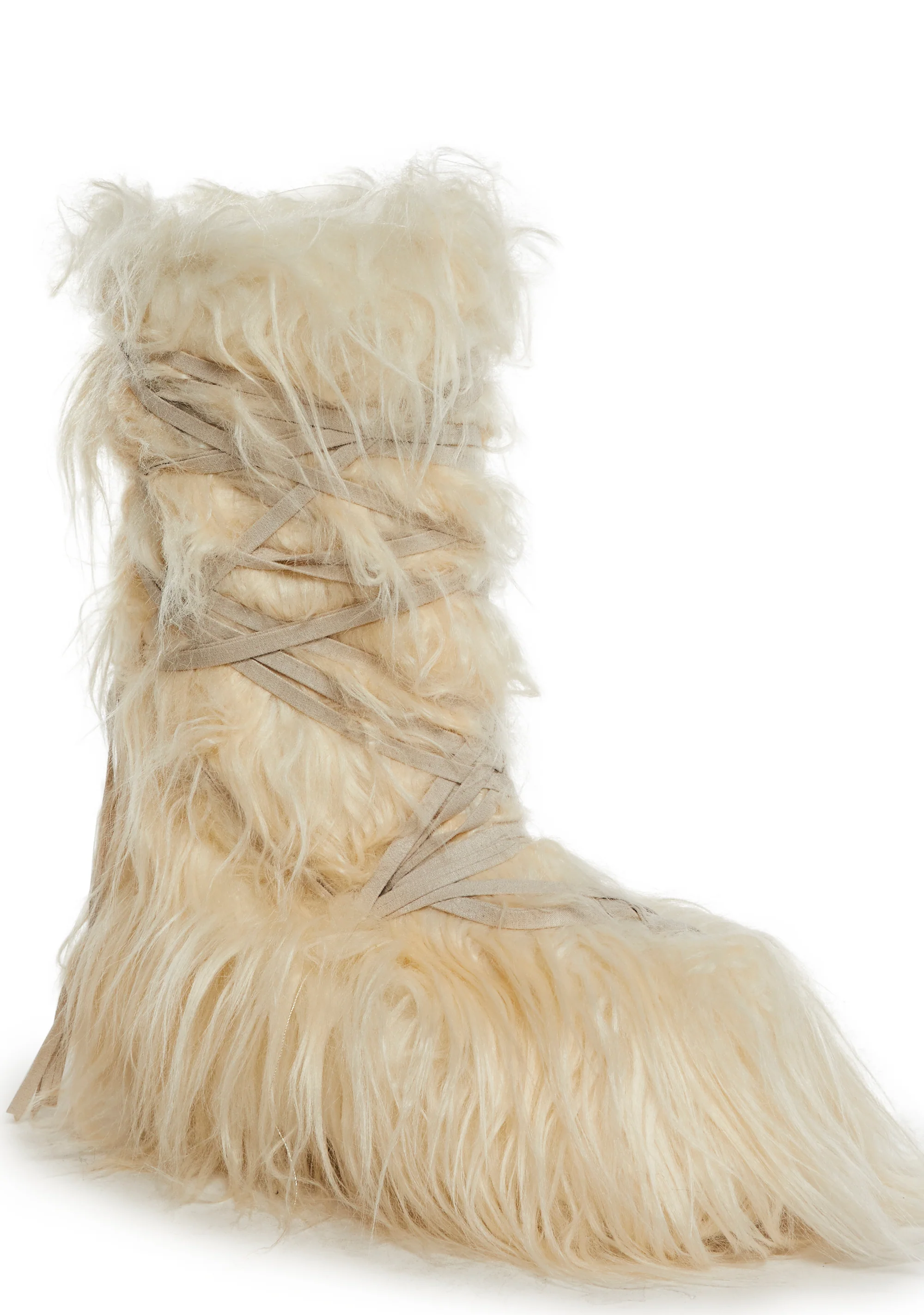 Warp Faux Fur Boots - Image 2
