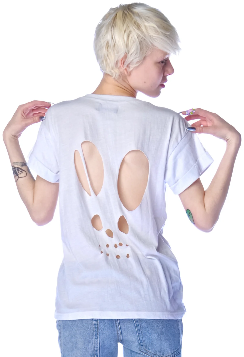 Bunny Baggy Crew Tee - Image 3