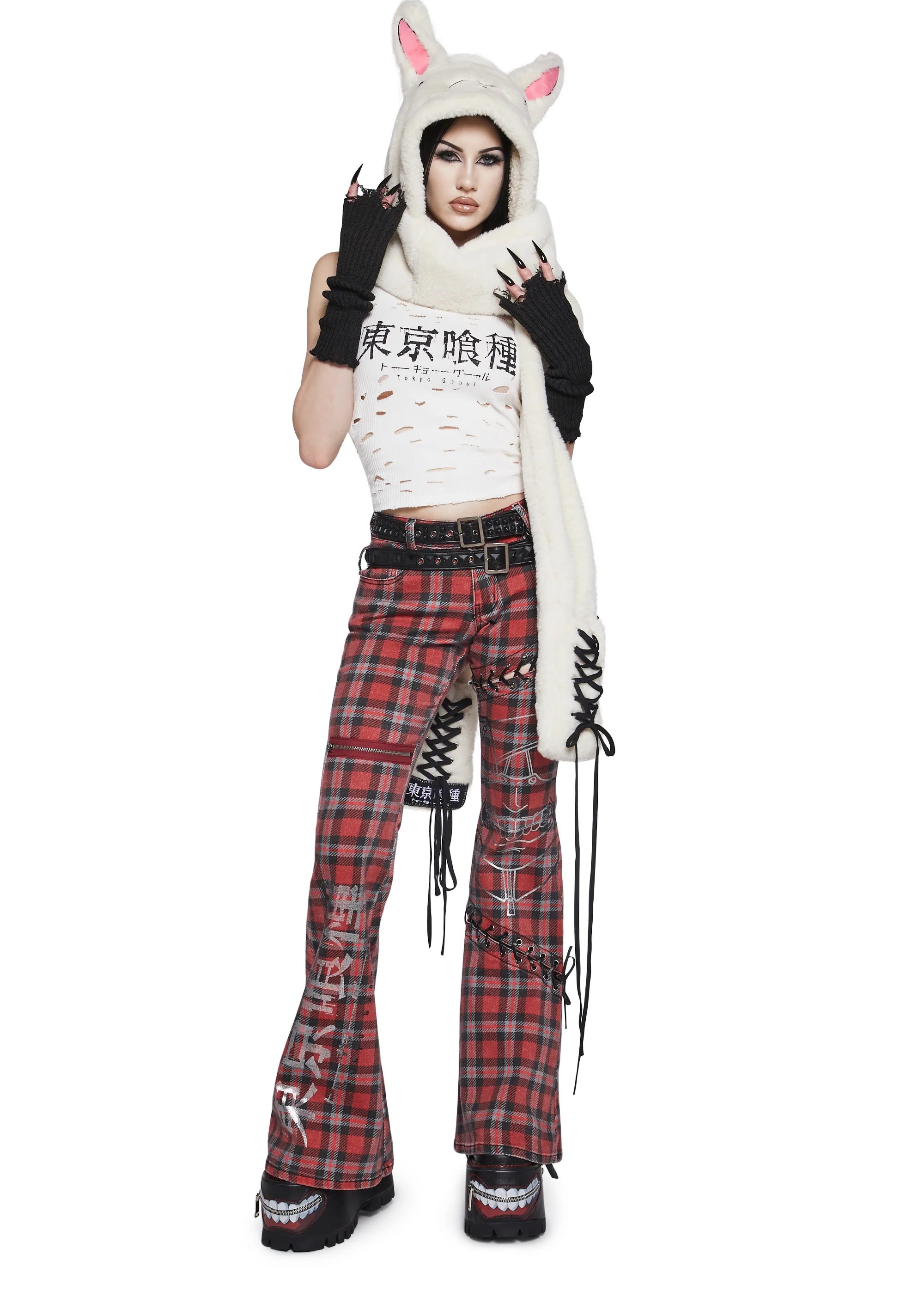 Touka Rabbit Scarf - Image 2