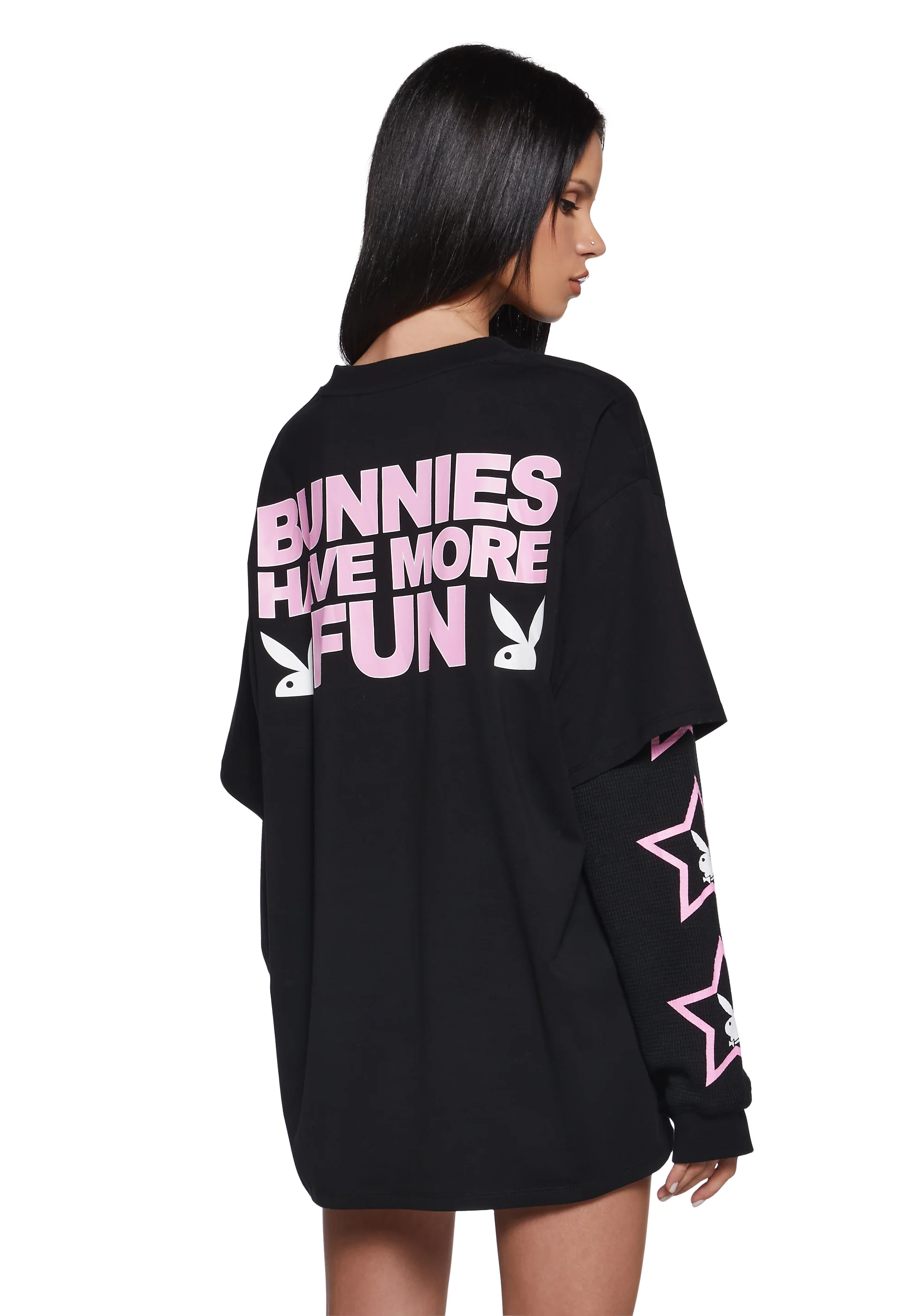 Bunny Vibe Check Long Sleeve Top - Image 4