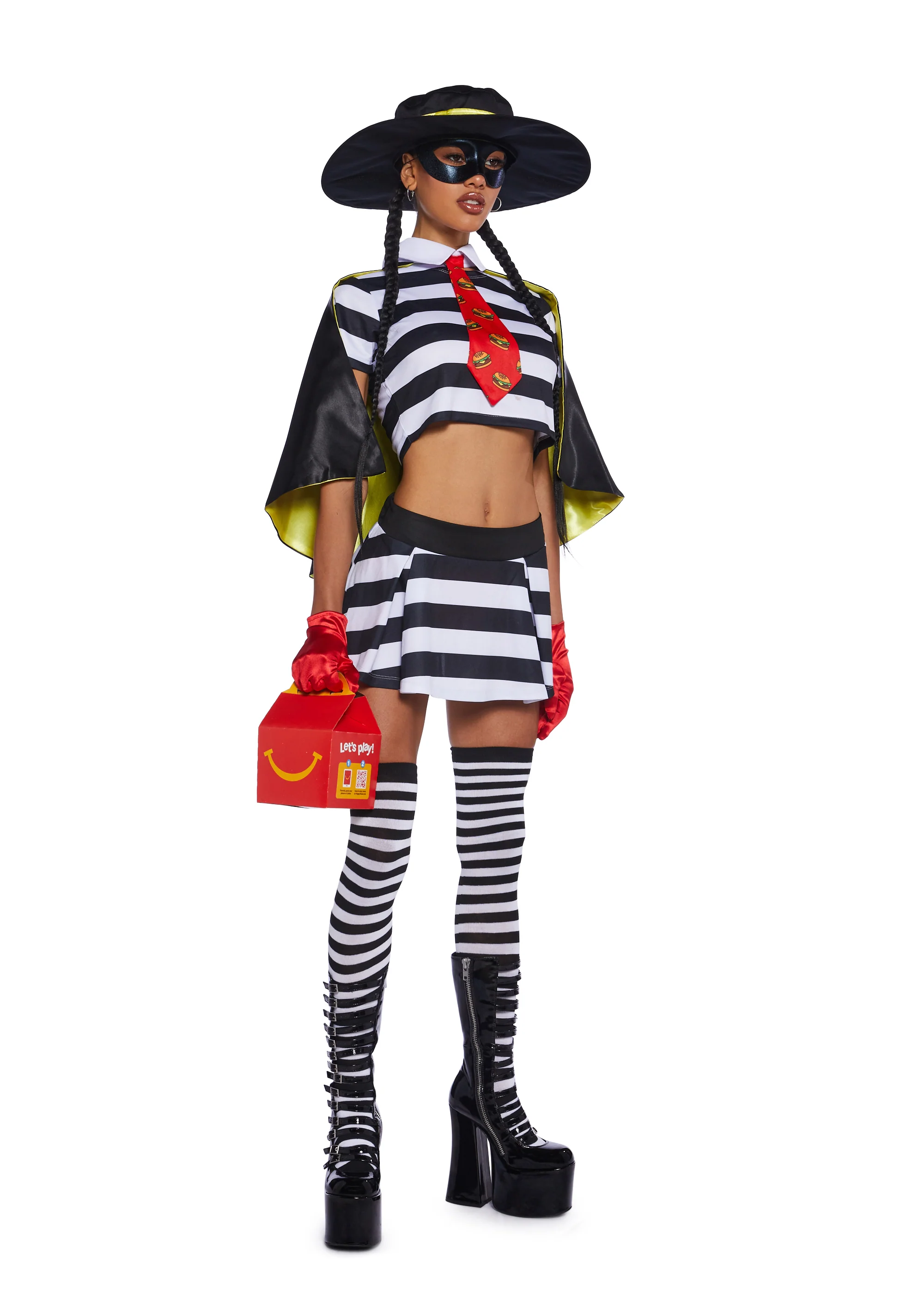 Burger Bandit Costume Set - Image 3