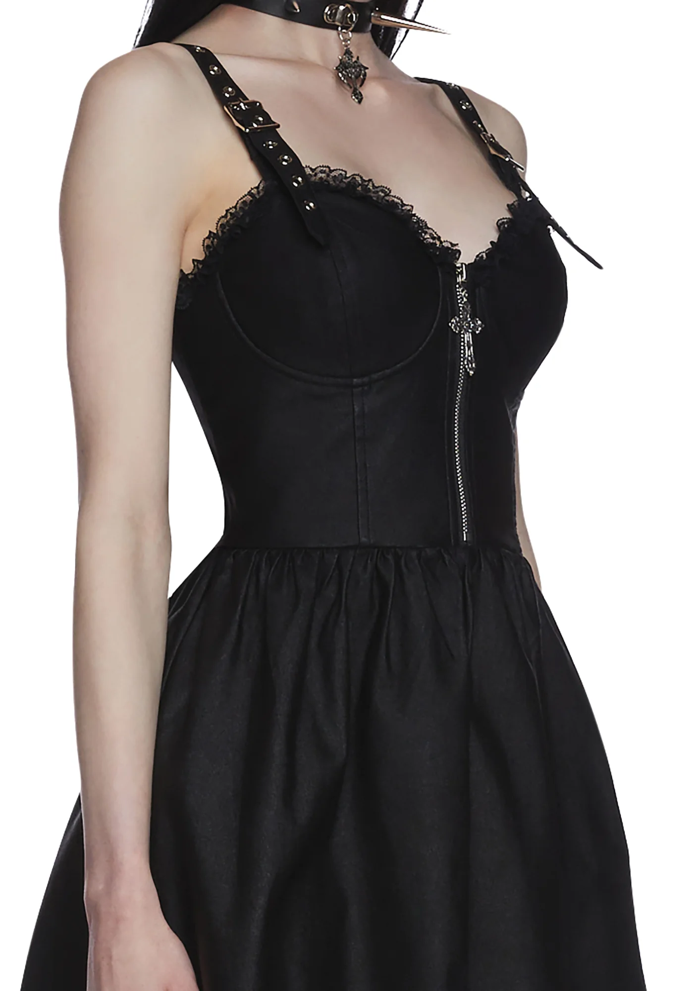 Burn The Throne Bustier Dress - Image 4