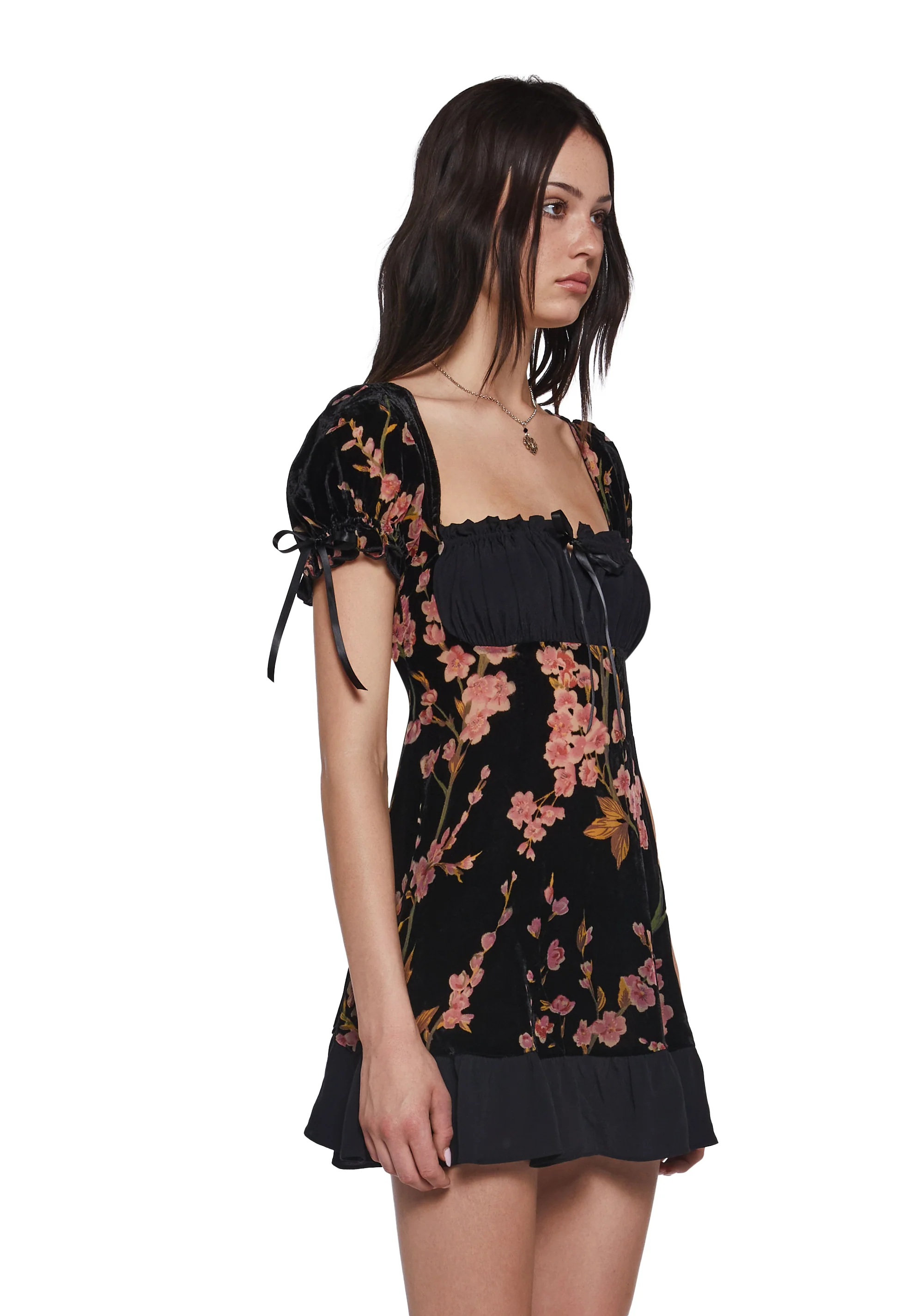 Burned Romance Babydoll Dress - Image 3