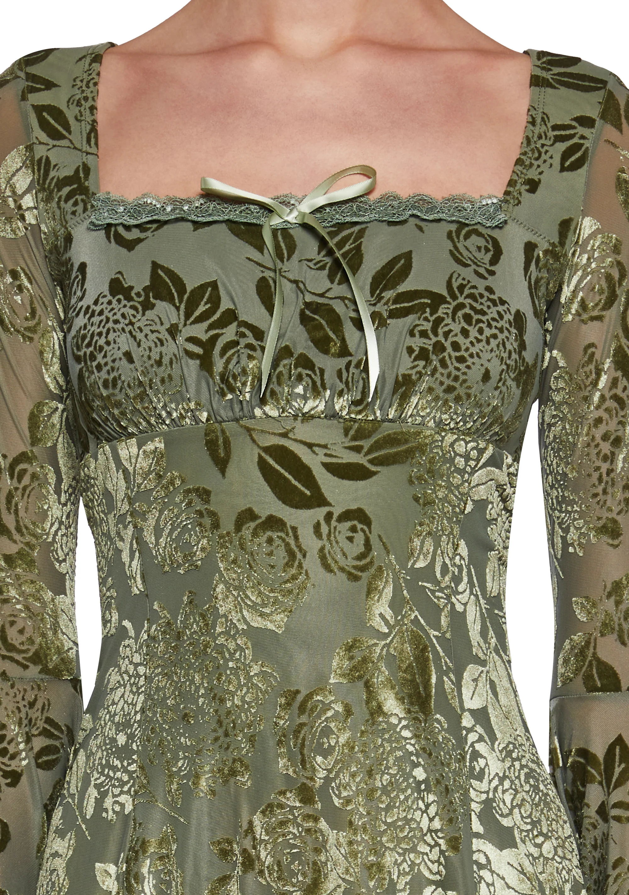 Whimsy Musings Flared Mini Dress - Image 4