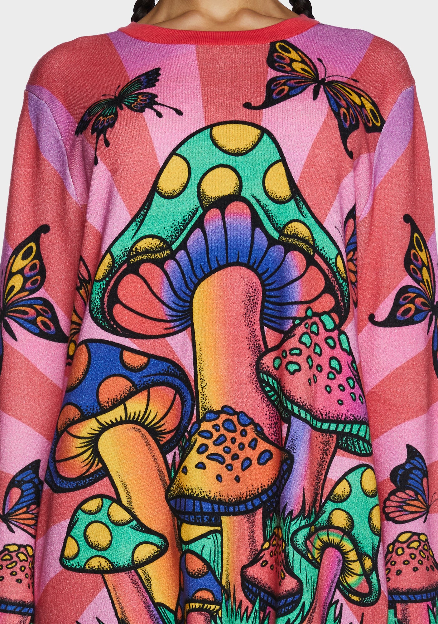 Burst Of Nature Oversized Sweatshirt - Image 6